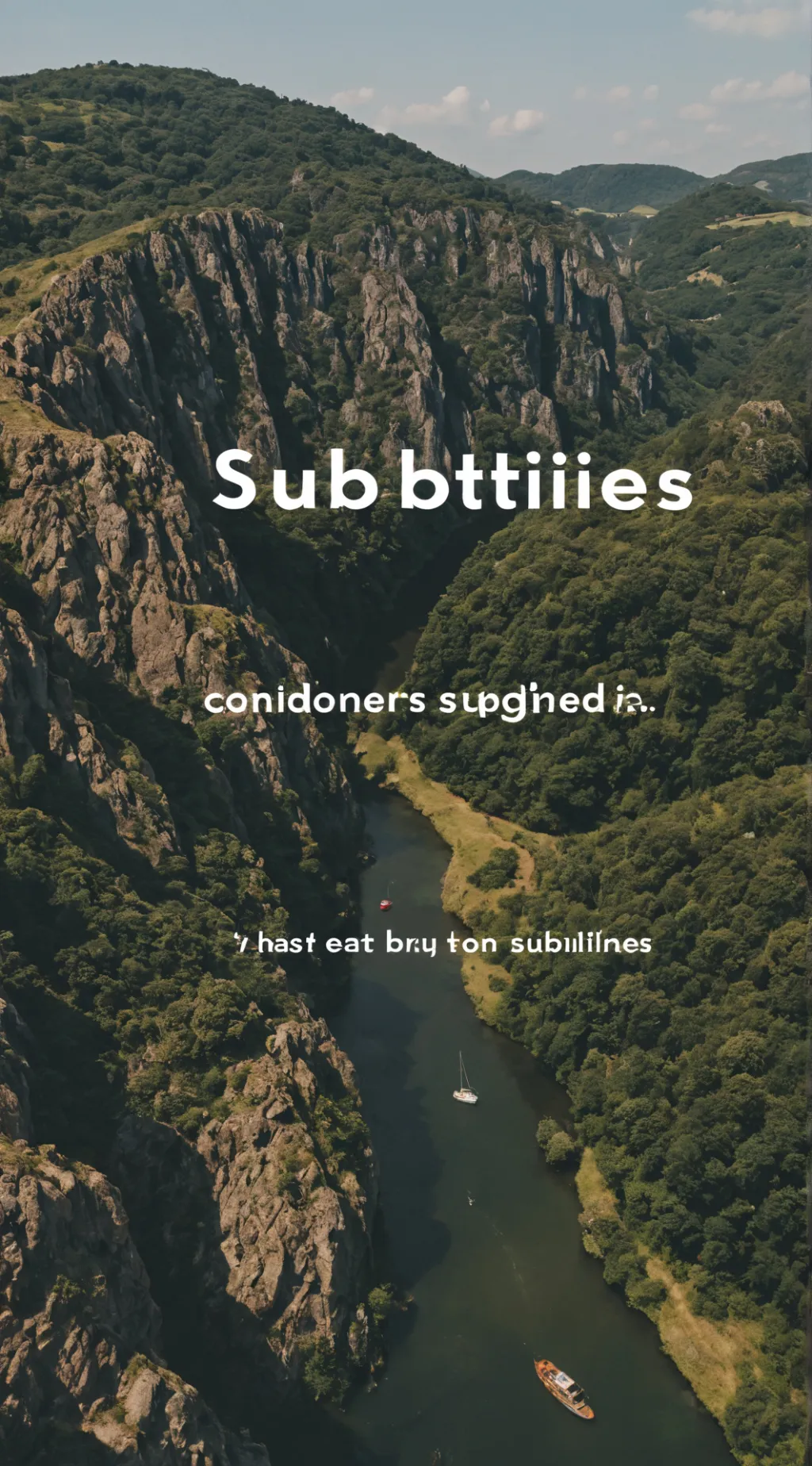 ai character: Subtitles  background