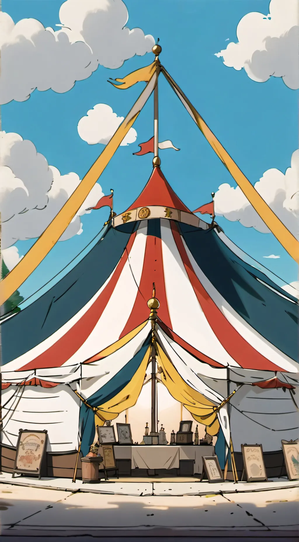 ai character: TADC XD background