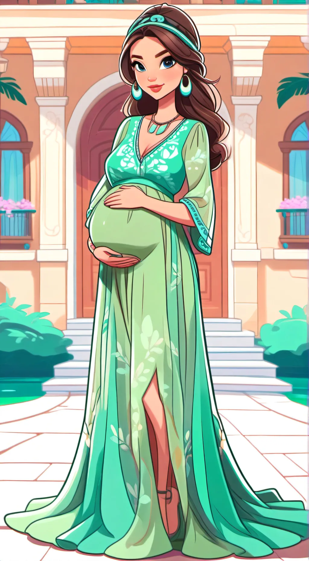 ai character: ELENA background