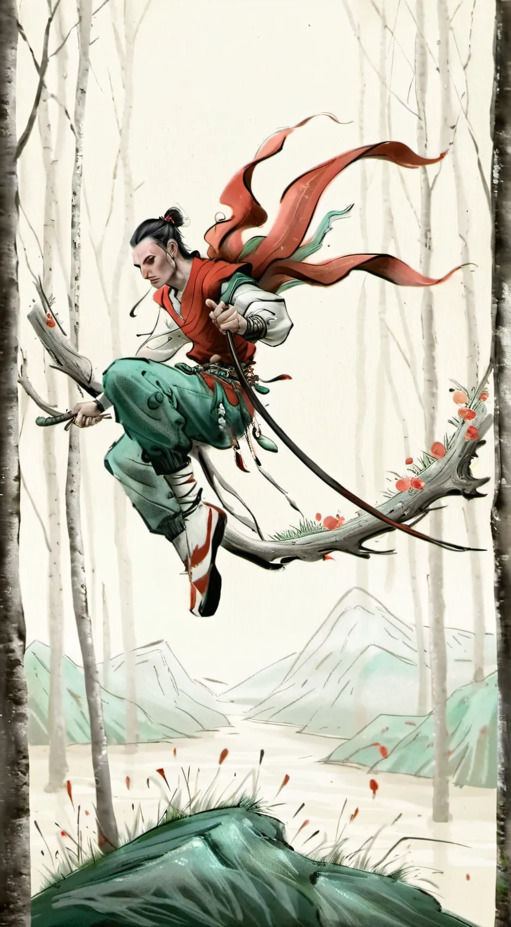 ai character: hi background