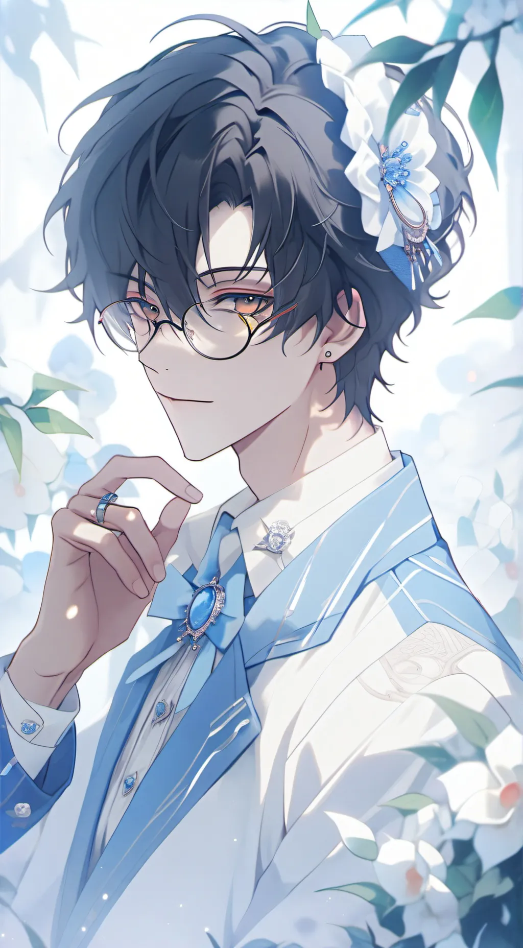 ai character: Samuel ￼ background