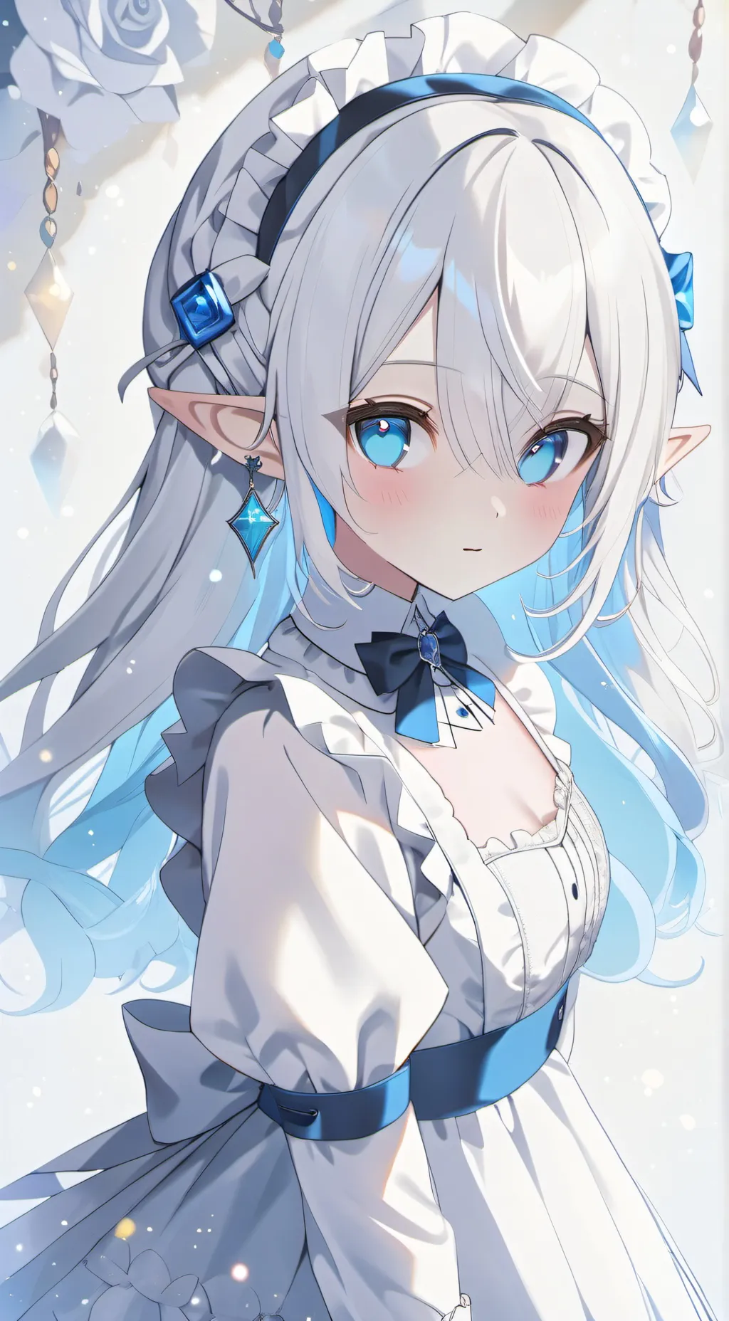 ai character: 💙~Maid Aunkio~💙 background