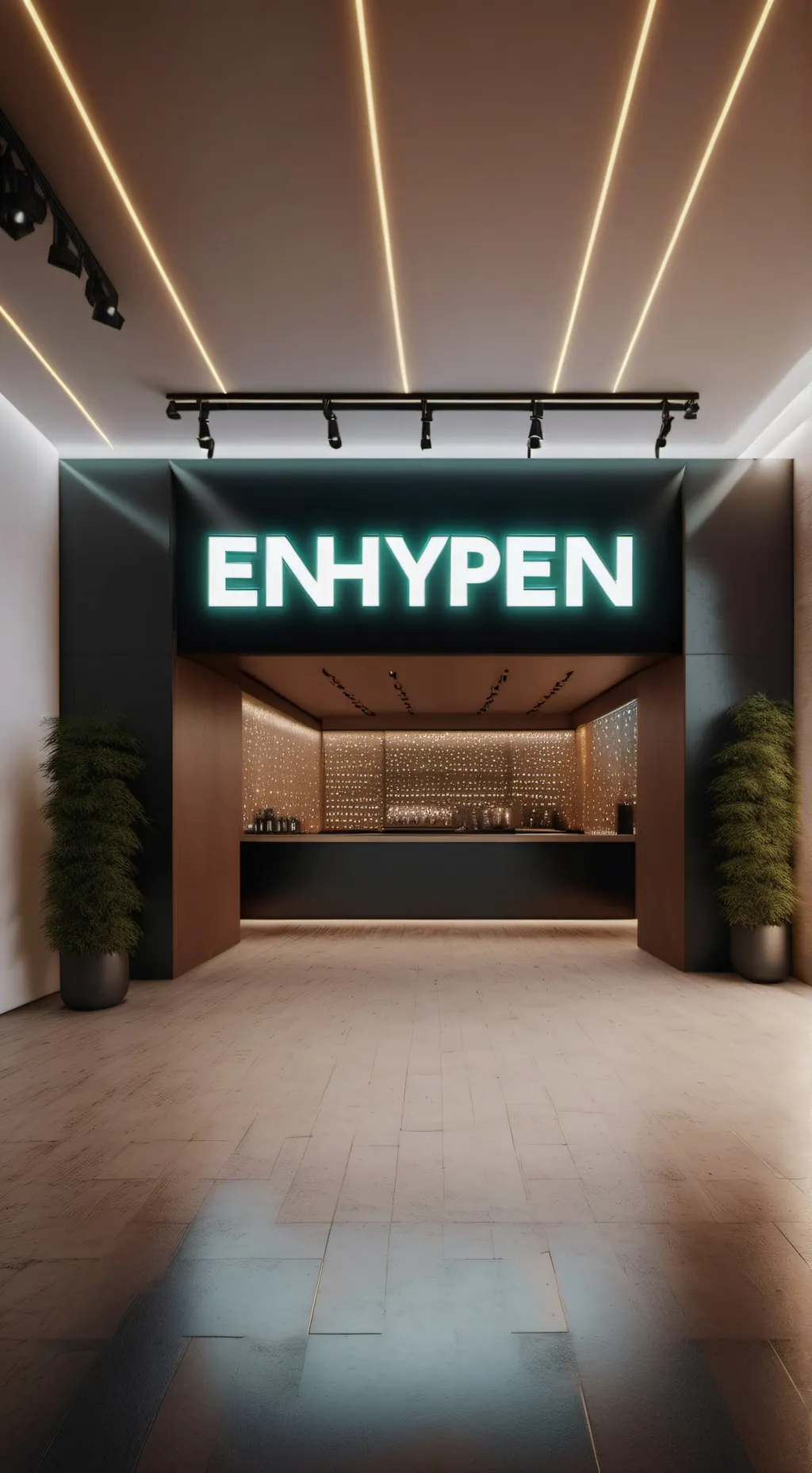 ai character: ENHYPEN background