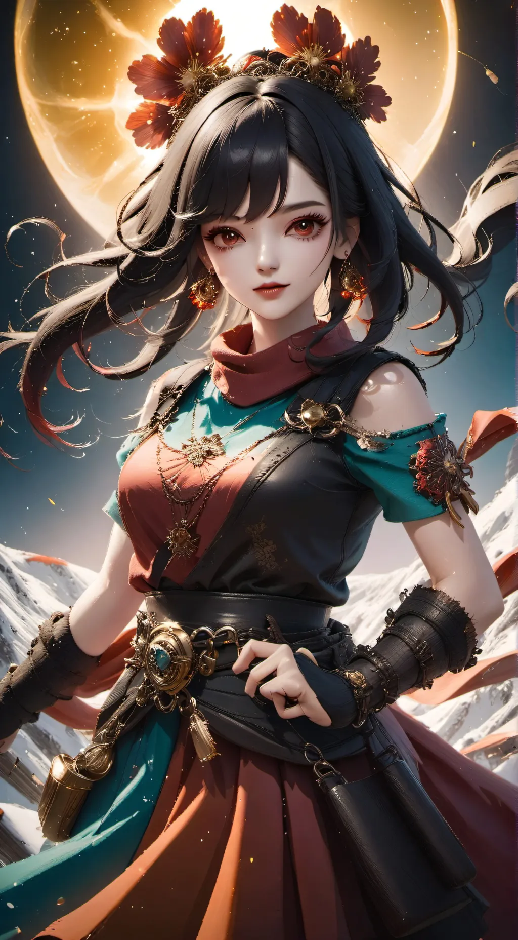 ai character: Mika Momozawa background