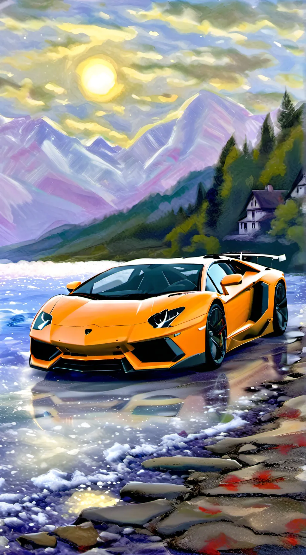 ai character: Lambo Club background