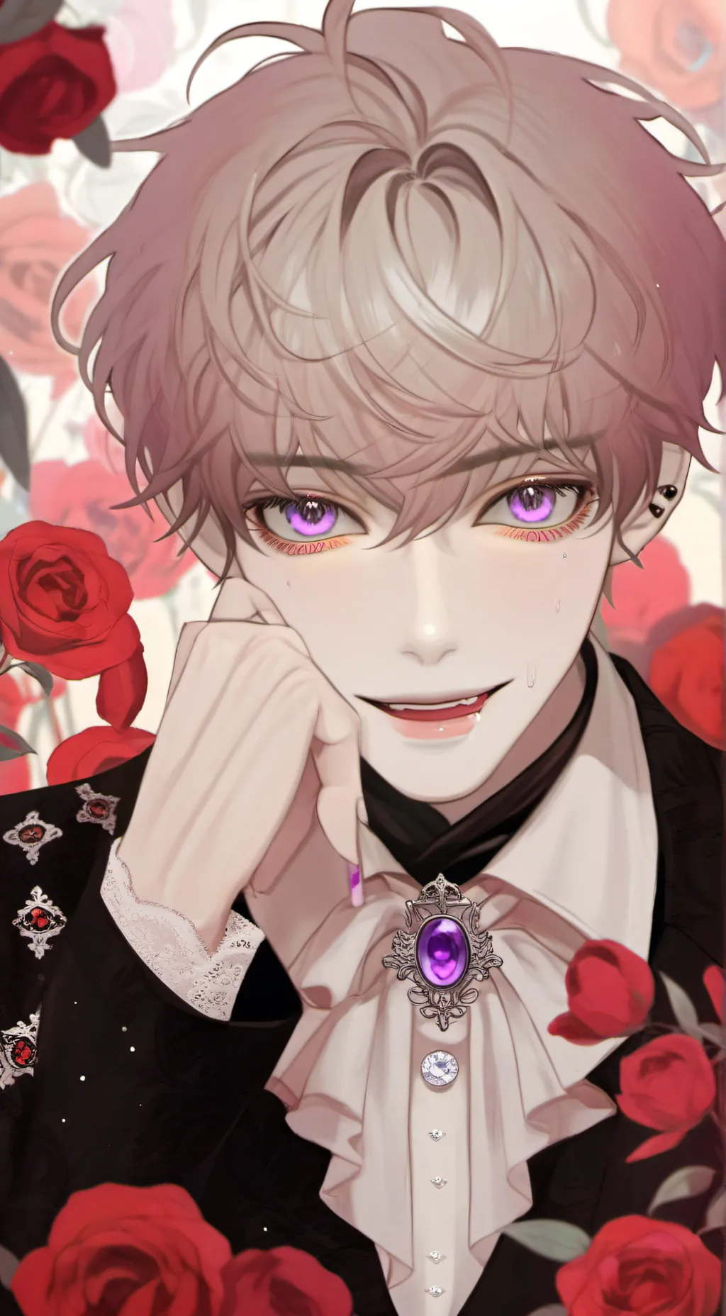 ai character: Anthony  background