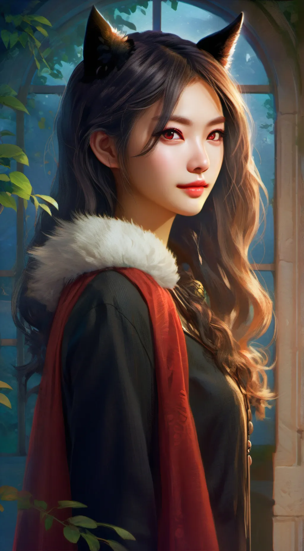 ai character: Nightshade Wanderer background