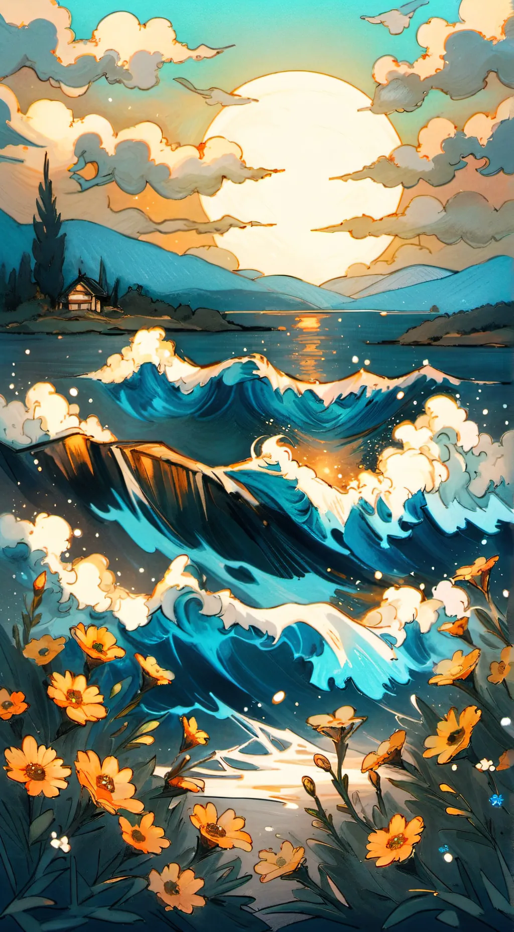 ai character: DW + Killers AU background