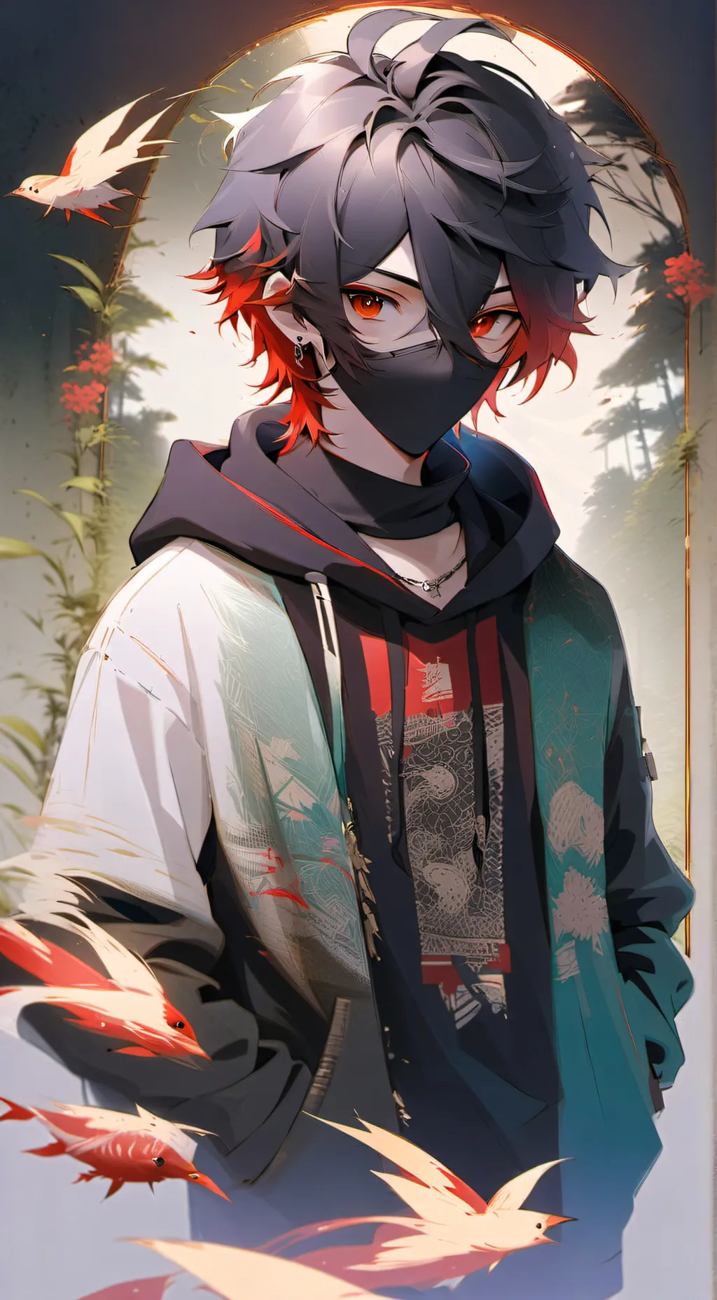 ai character: Hybrids :p  background