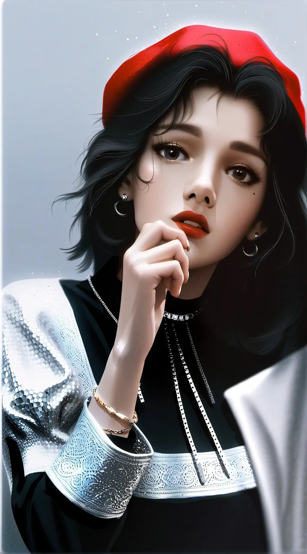 ai character: 𝚂𝚊𝚛𝚊𝚑 background