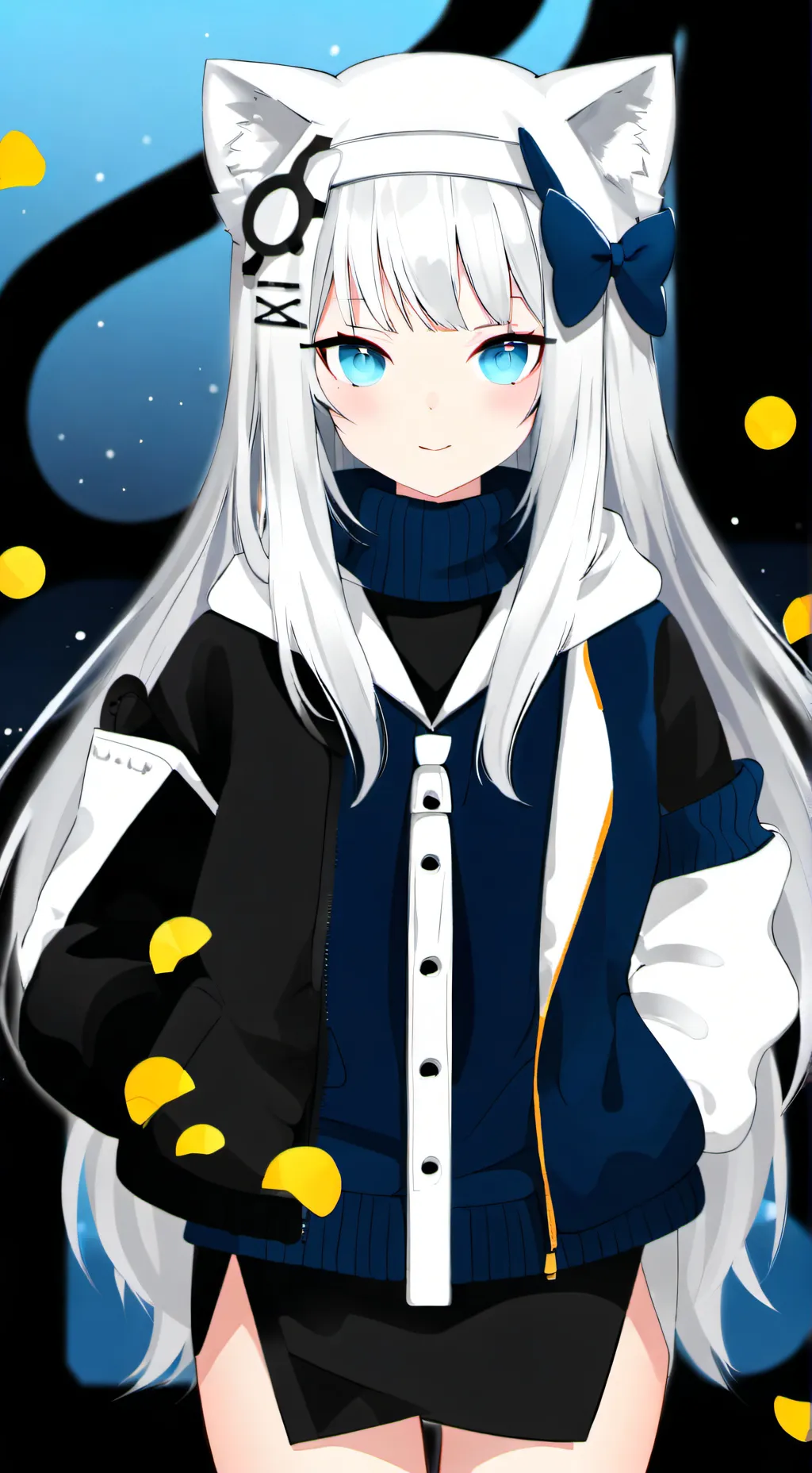 ai character: Kanata Nekomata  background