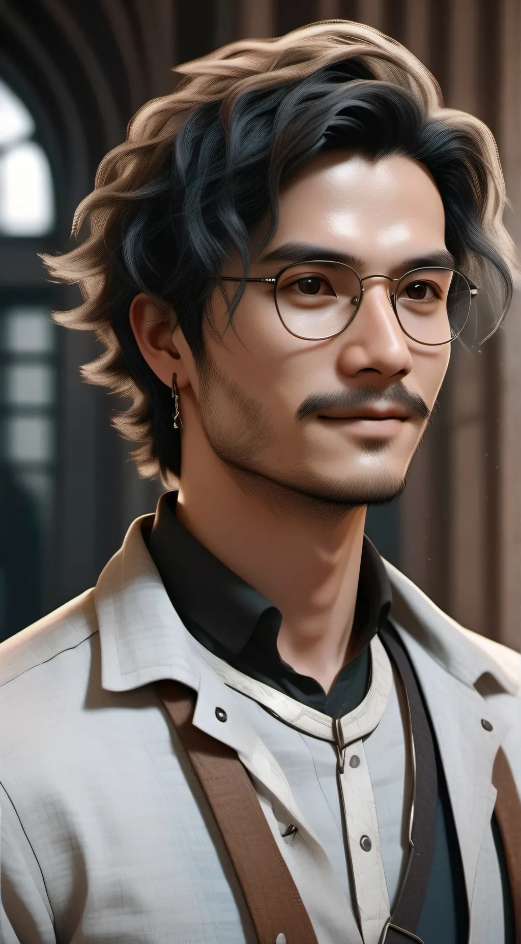 ai character: Kenji background