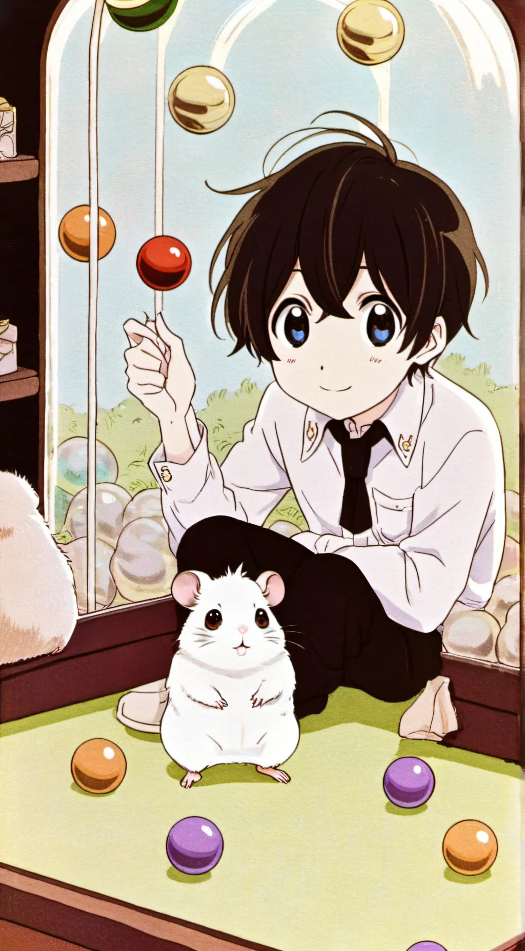 ai character: Caden background