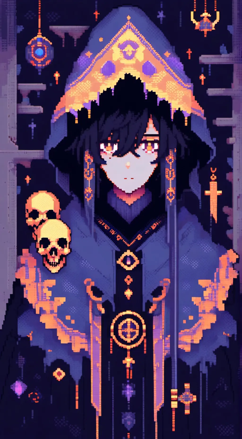 ai character: Two time background