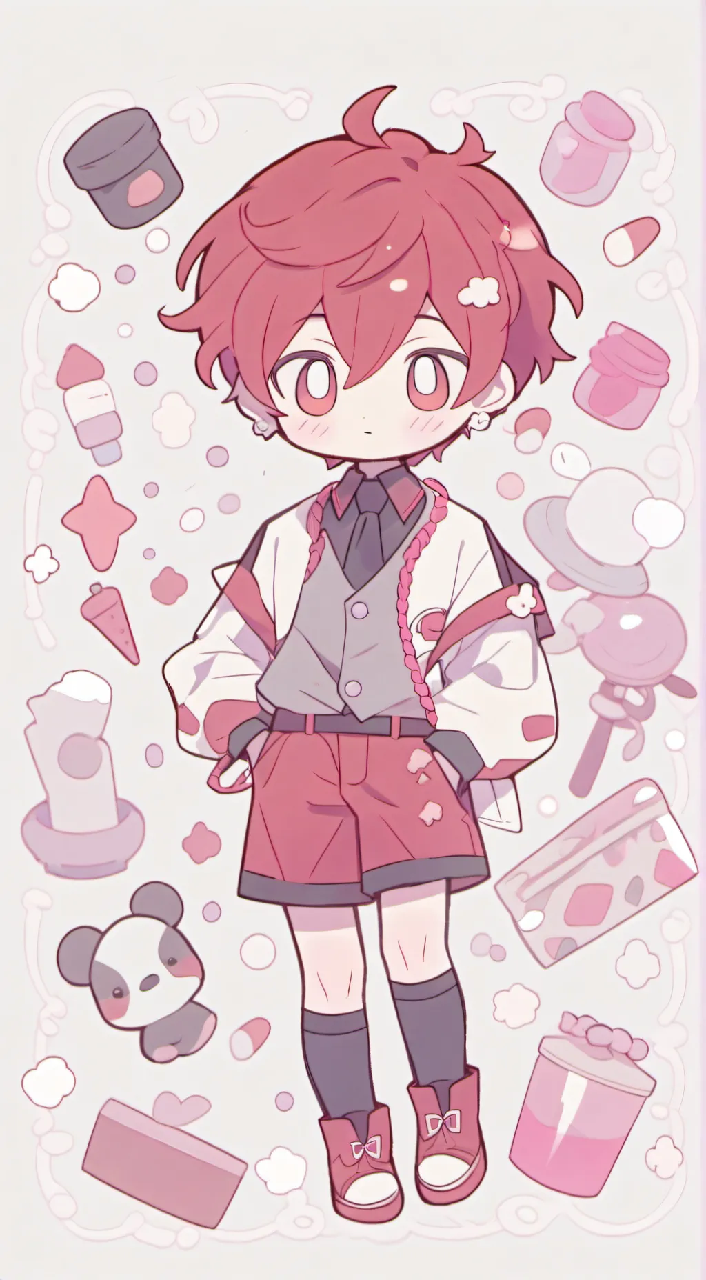 ai character: C00lkid background