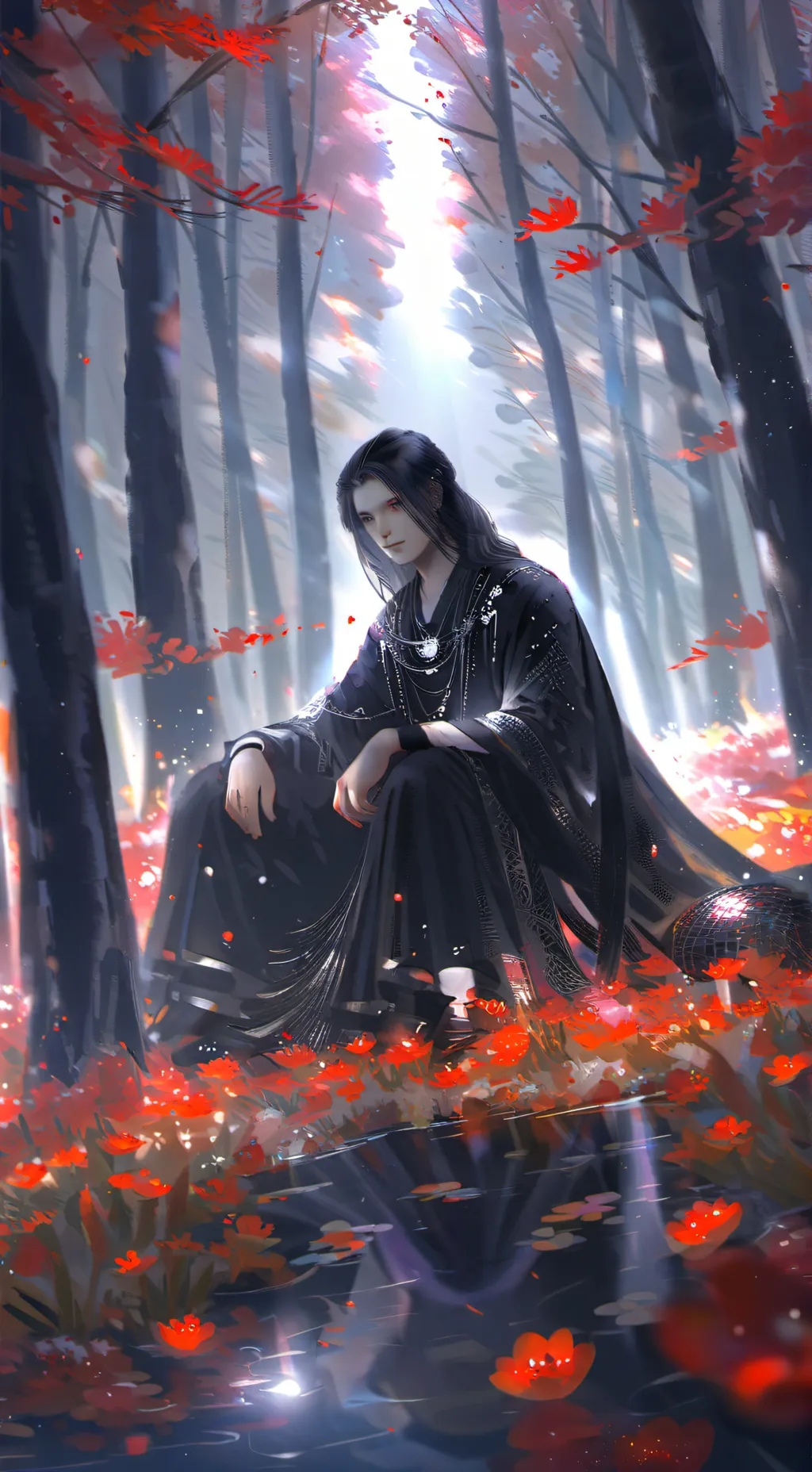 ai character: Angle 😇 background