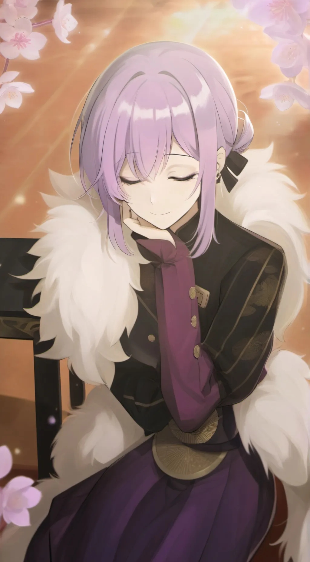 ai character: Lunar background