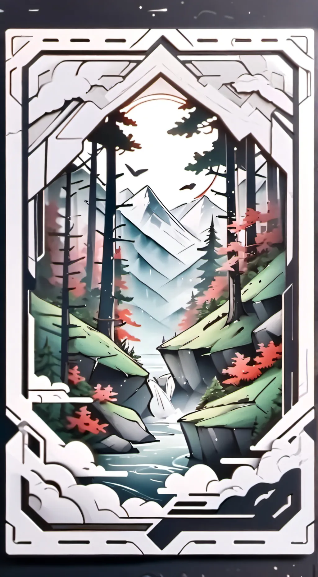 ai character: emoji  background