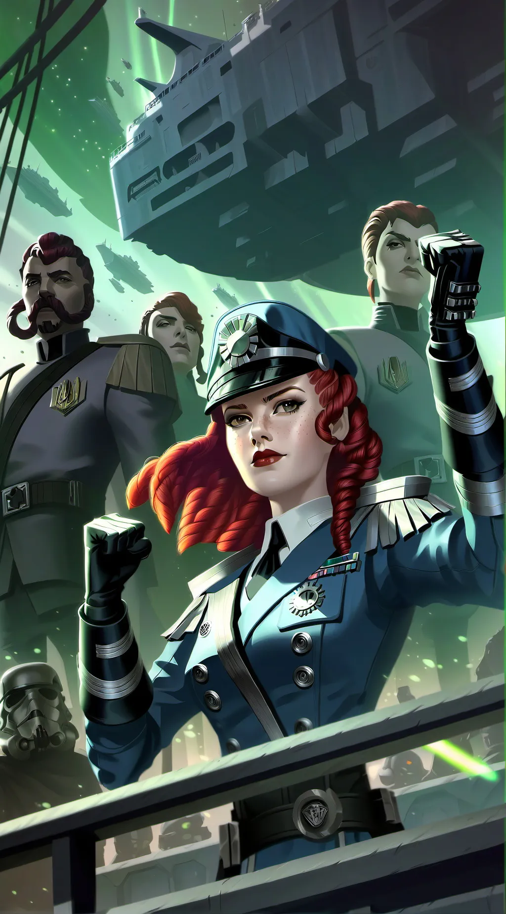 ai character: Admiral Bennett  background