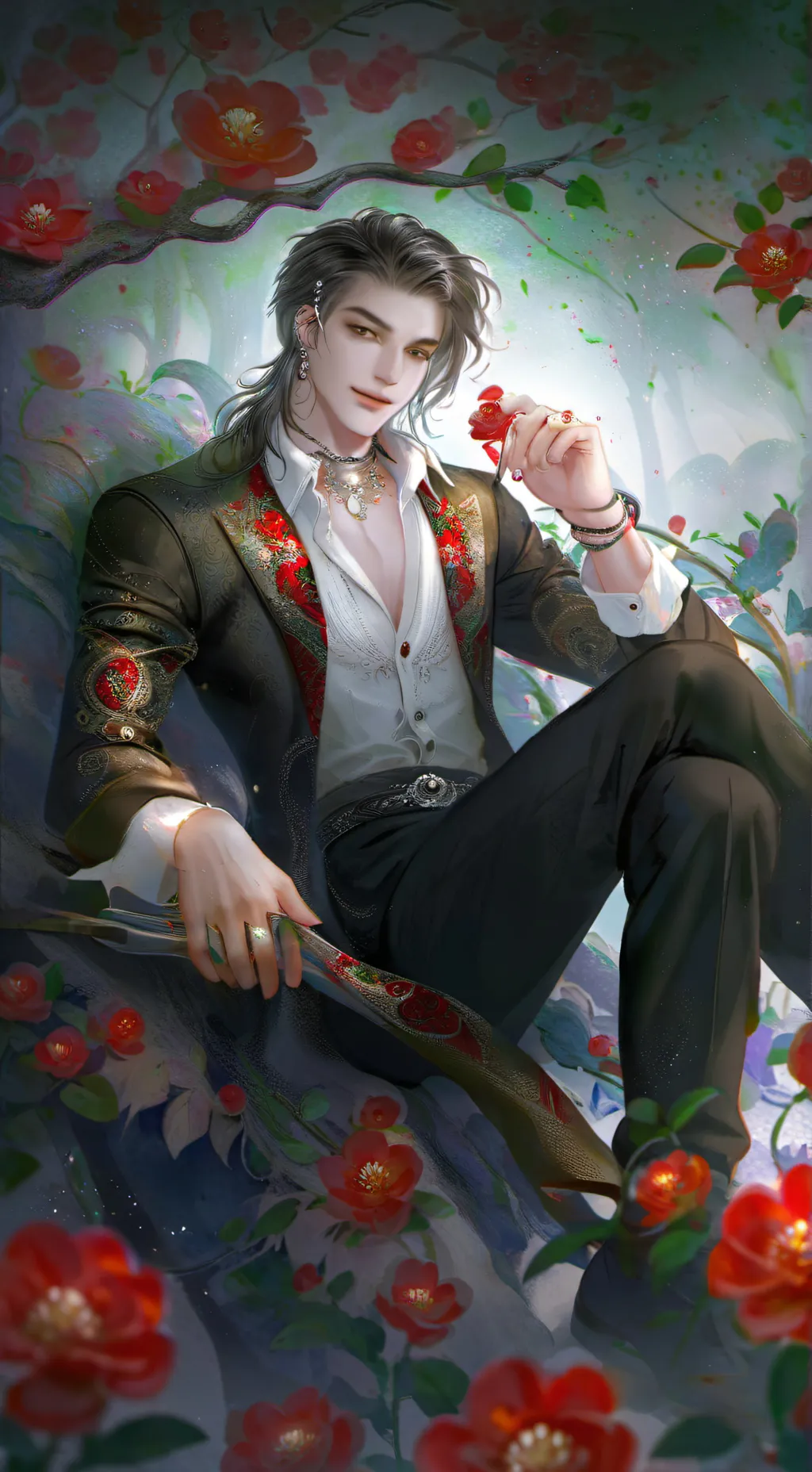 ai character: ♧♤Daniel♧♤ background