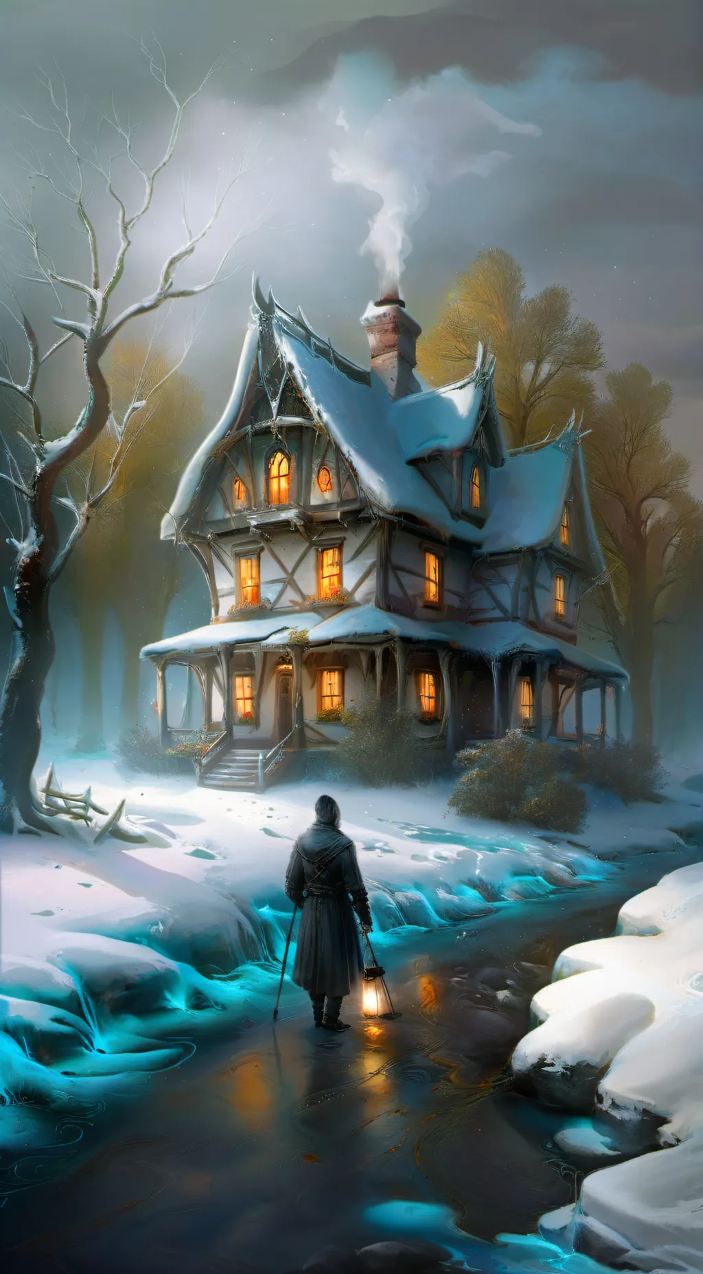 ai character: MD Sleepy Nights background