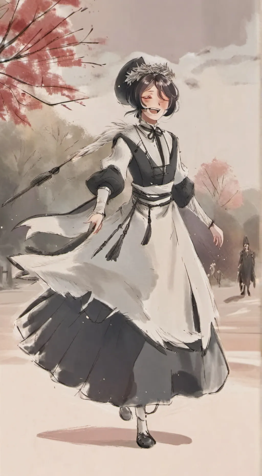 ai character: lunas superiores background