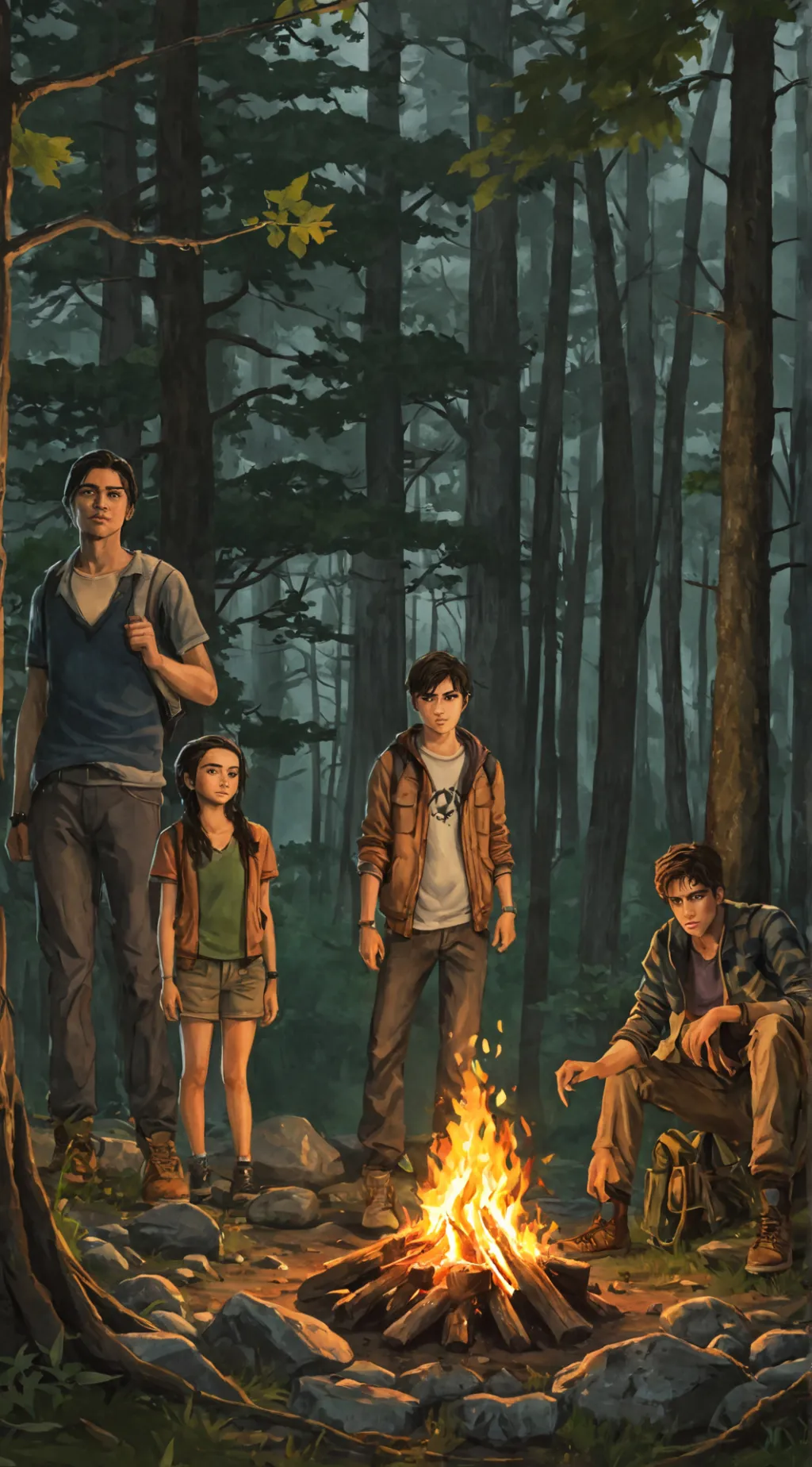 ai character: Pjo background