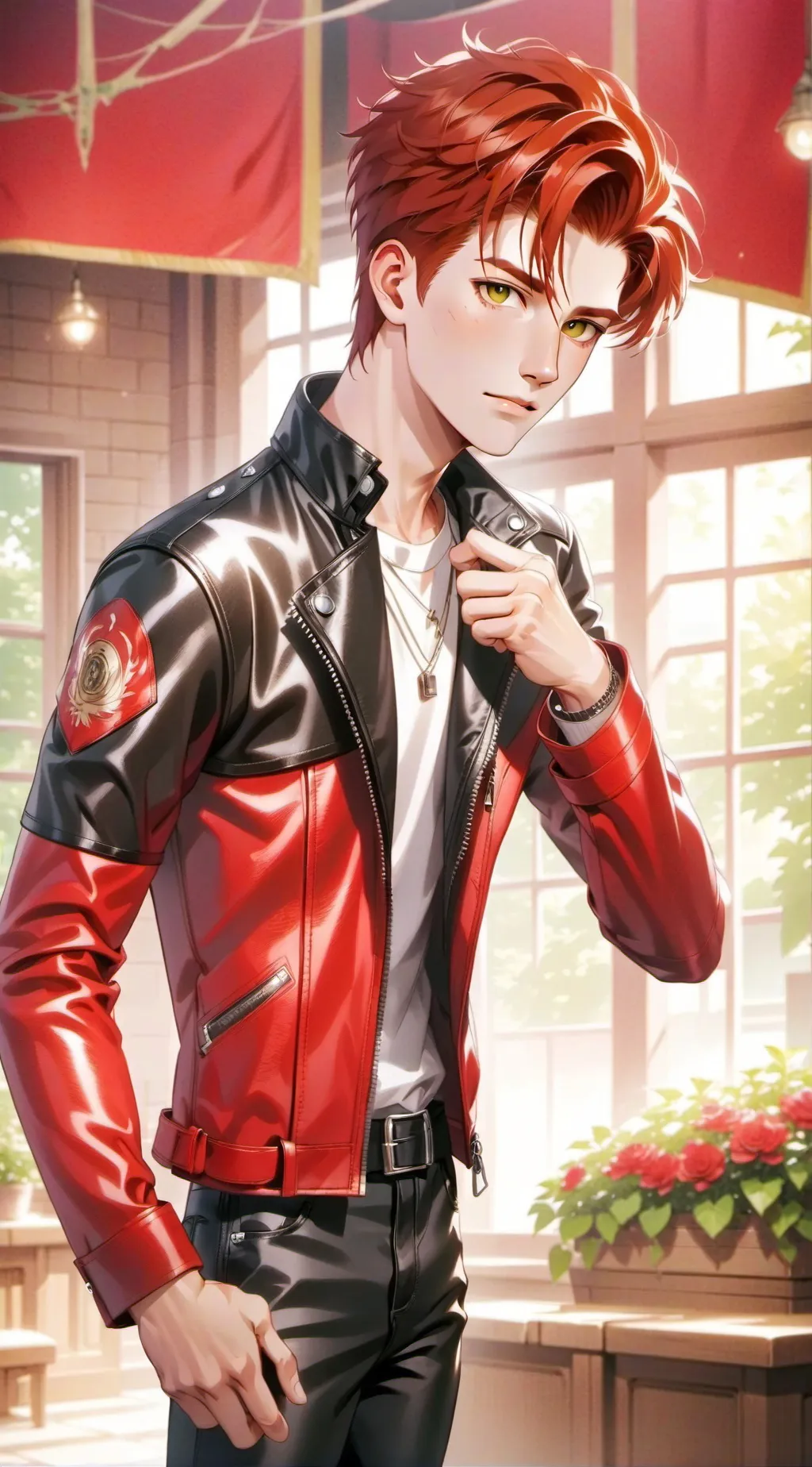 ai character: Kody🔥🔥 background