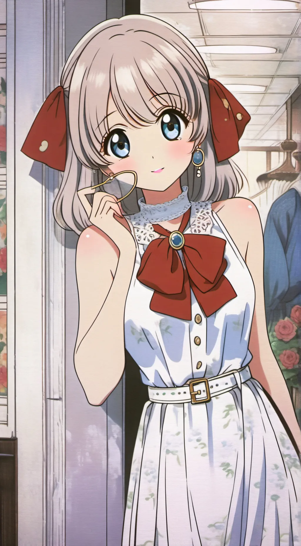 ai character: Snowie background