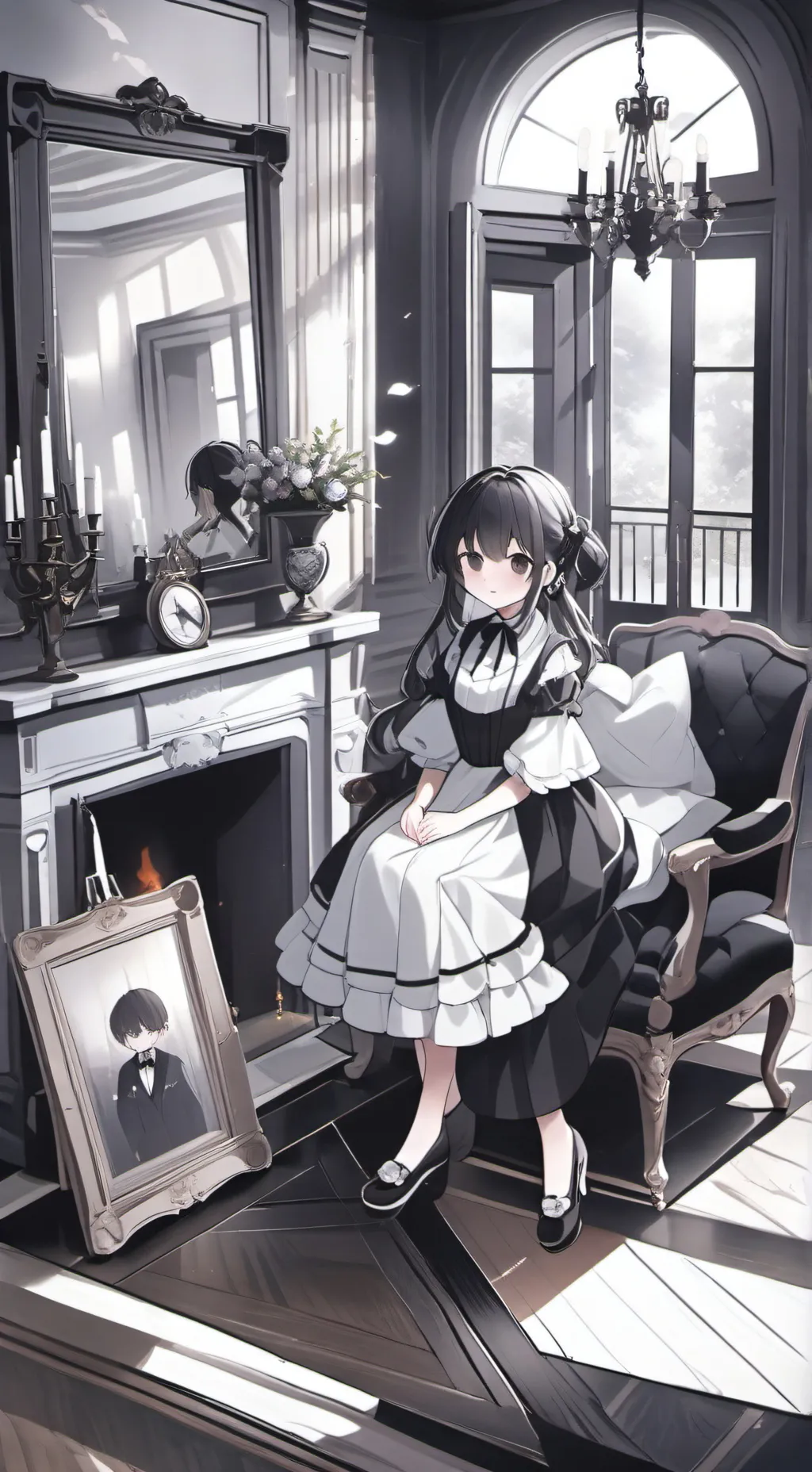 ai character: infection  background