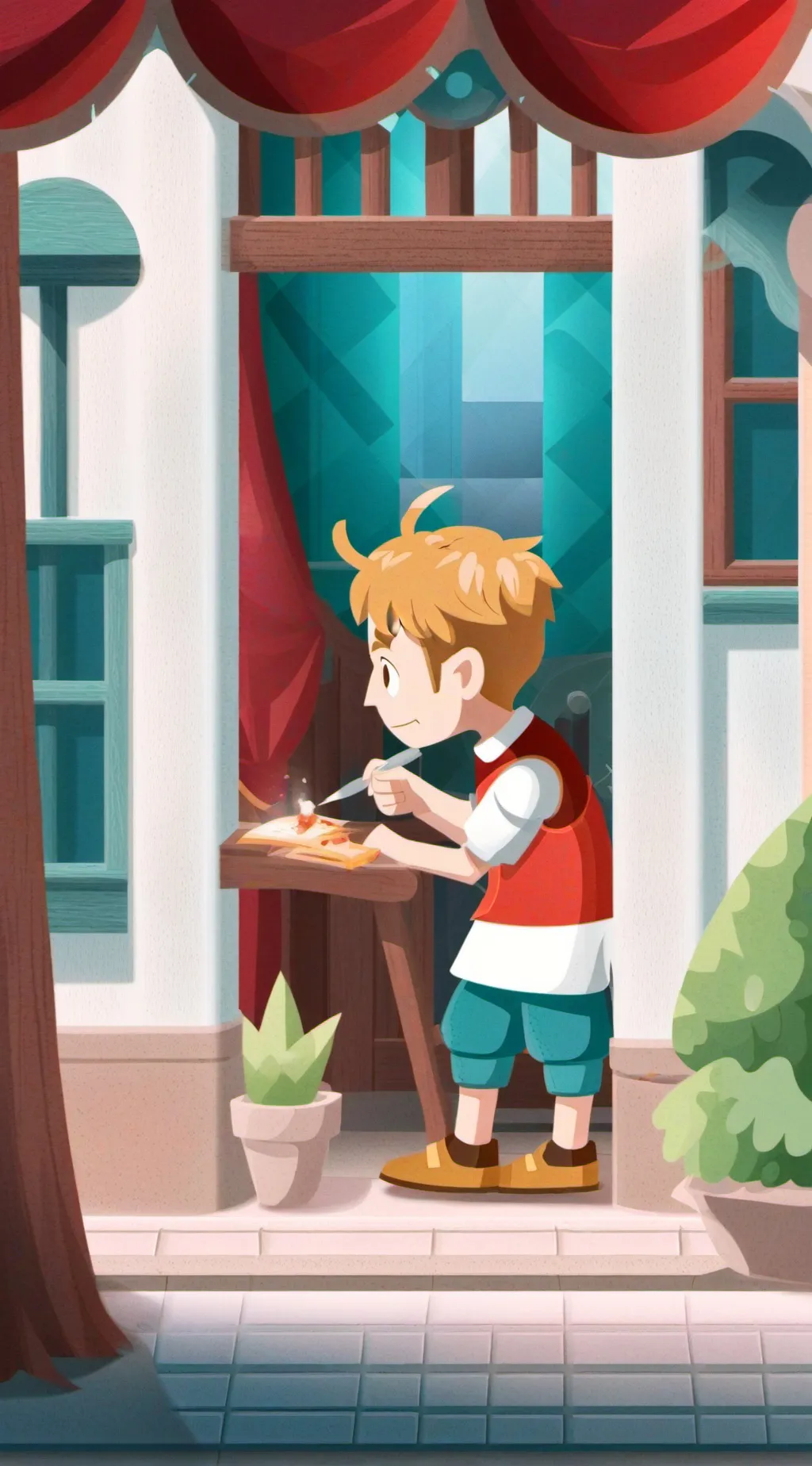 ai character: ro:bio infection background