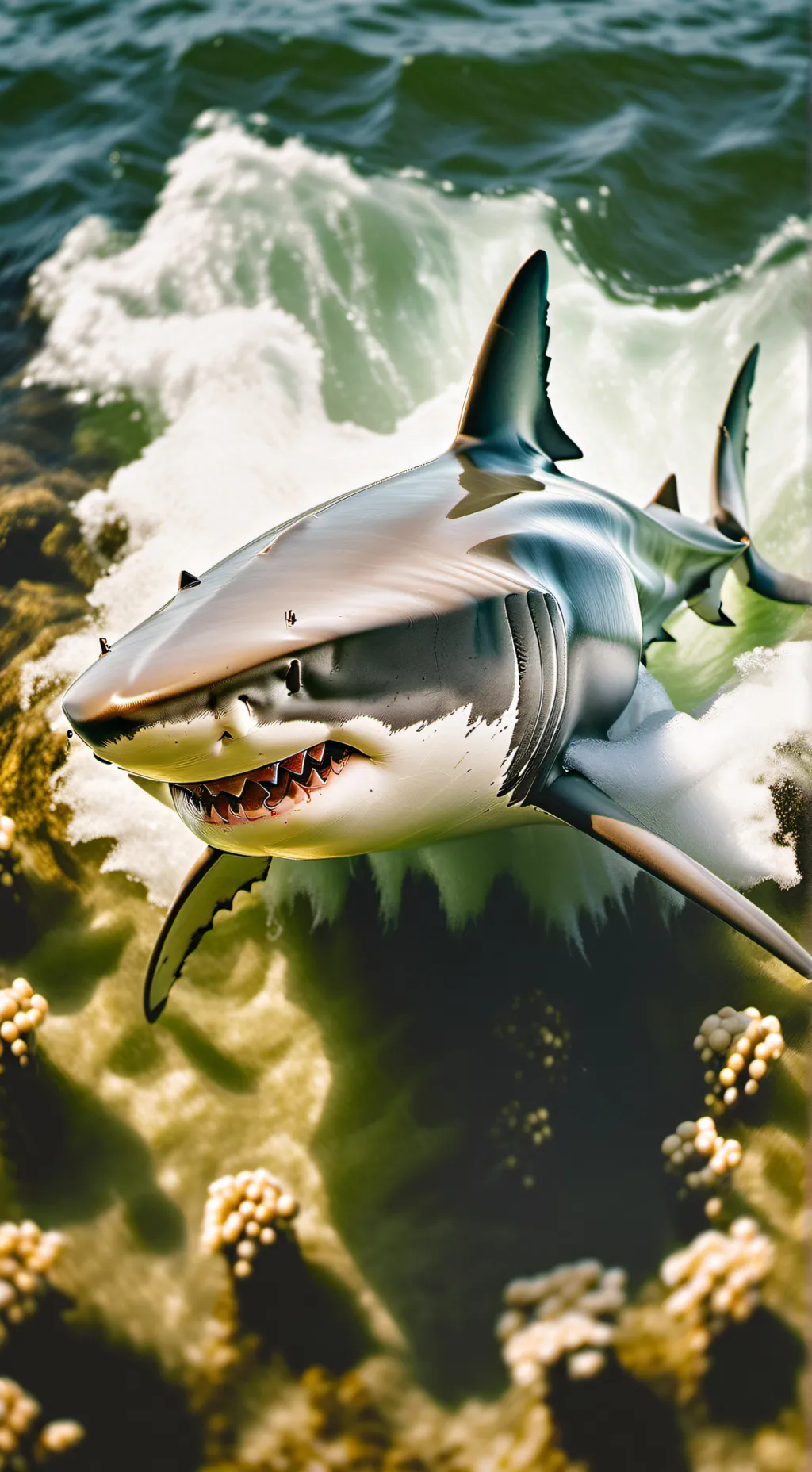 ai character: hungry shark rp background