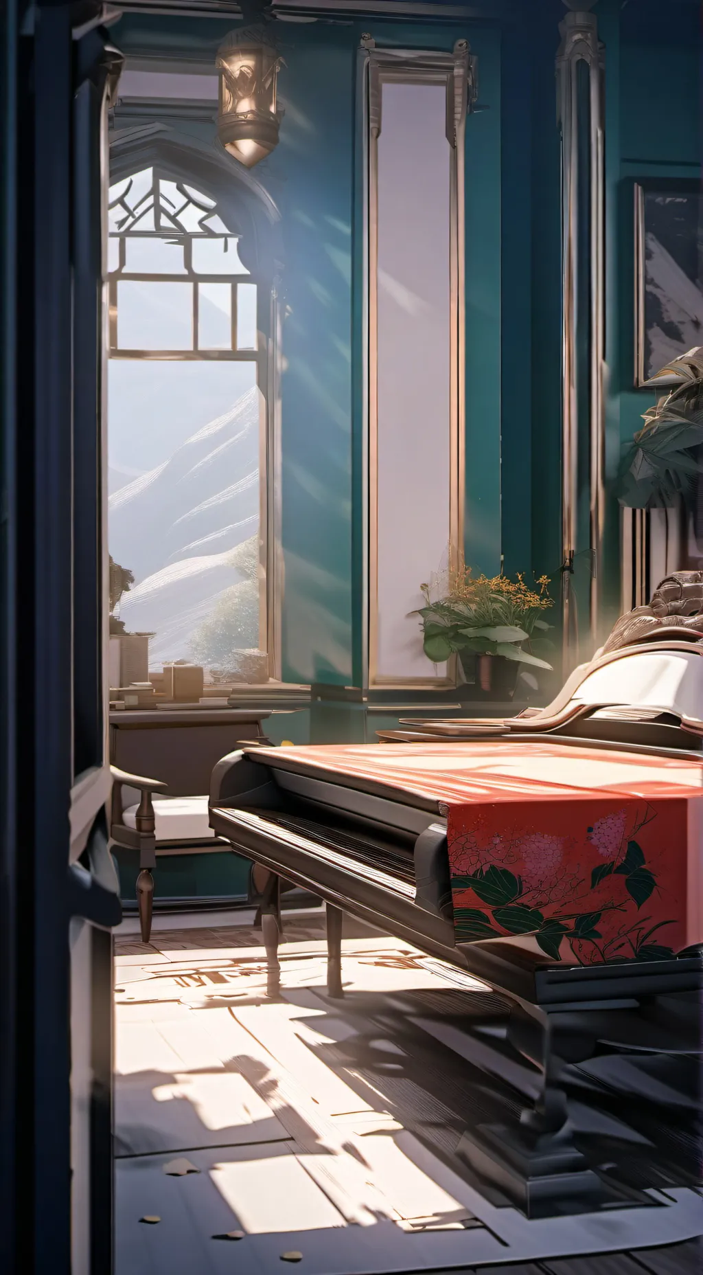 ai character: Ivy-HarryPotter background