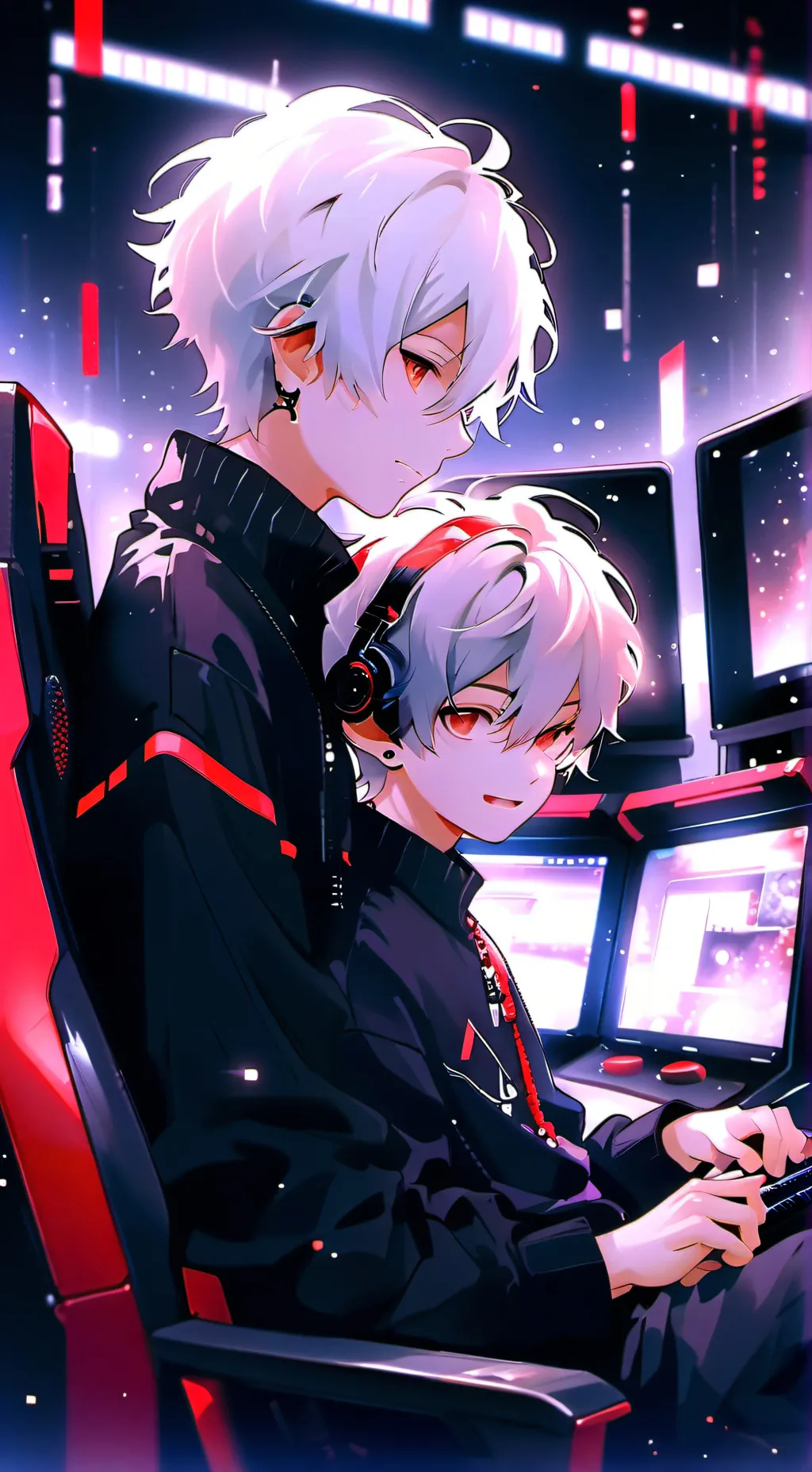 ai character: friends😏 background