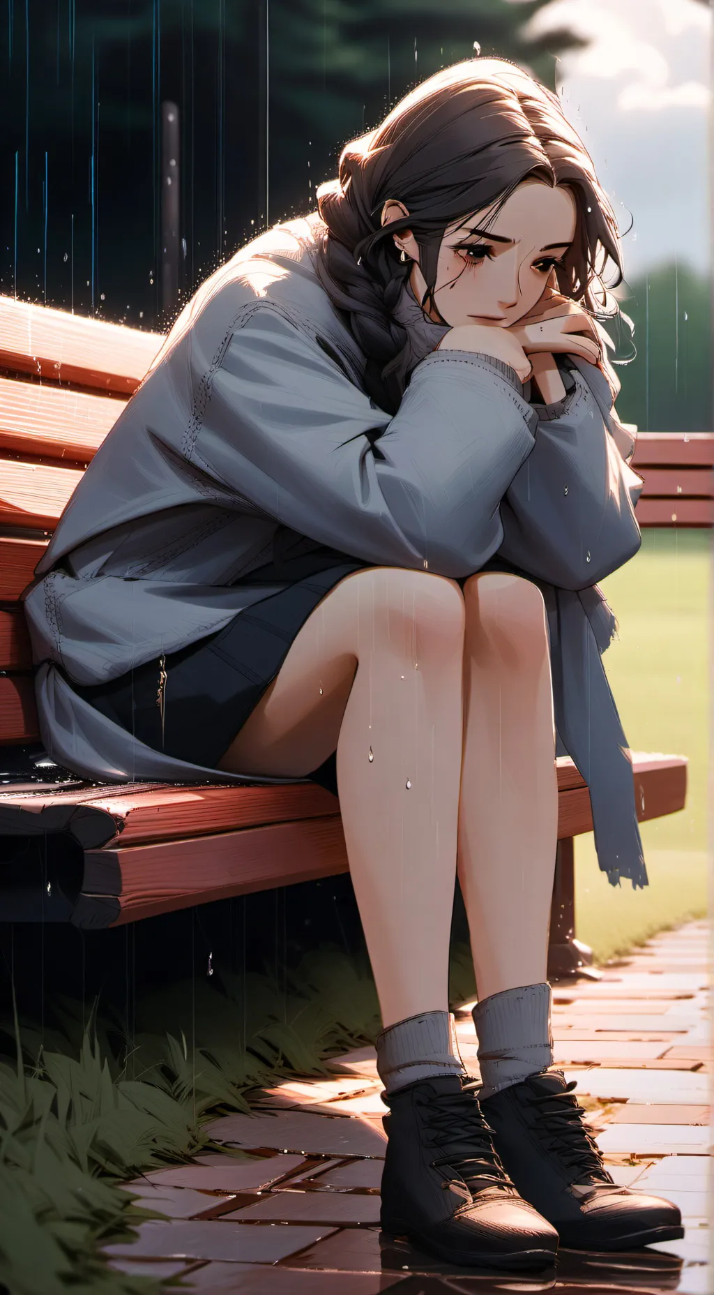 ai character: Leah background