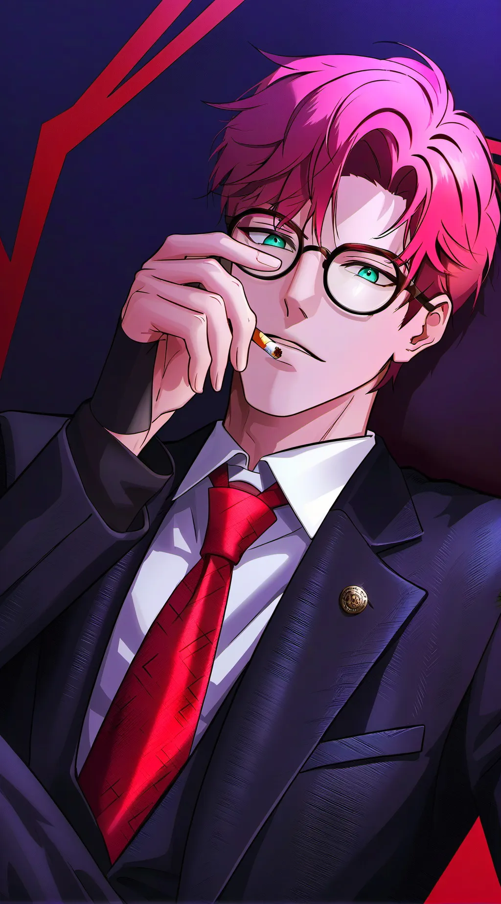 ai character: 💓kayden💓 background