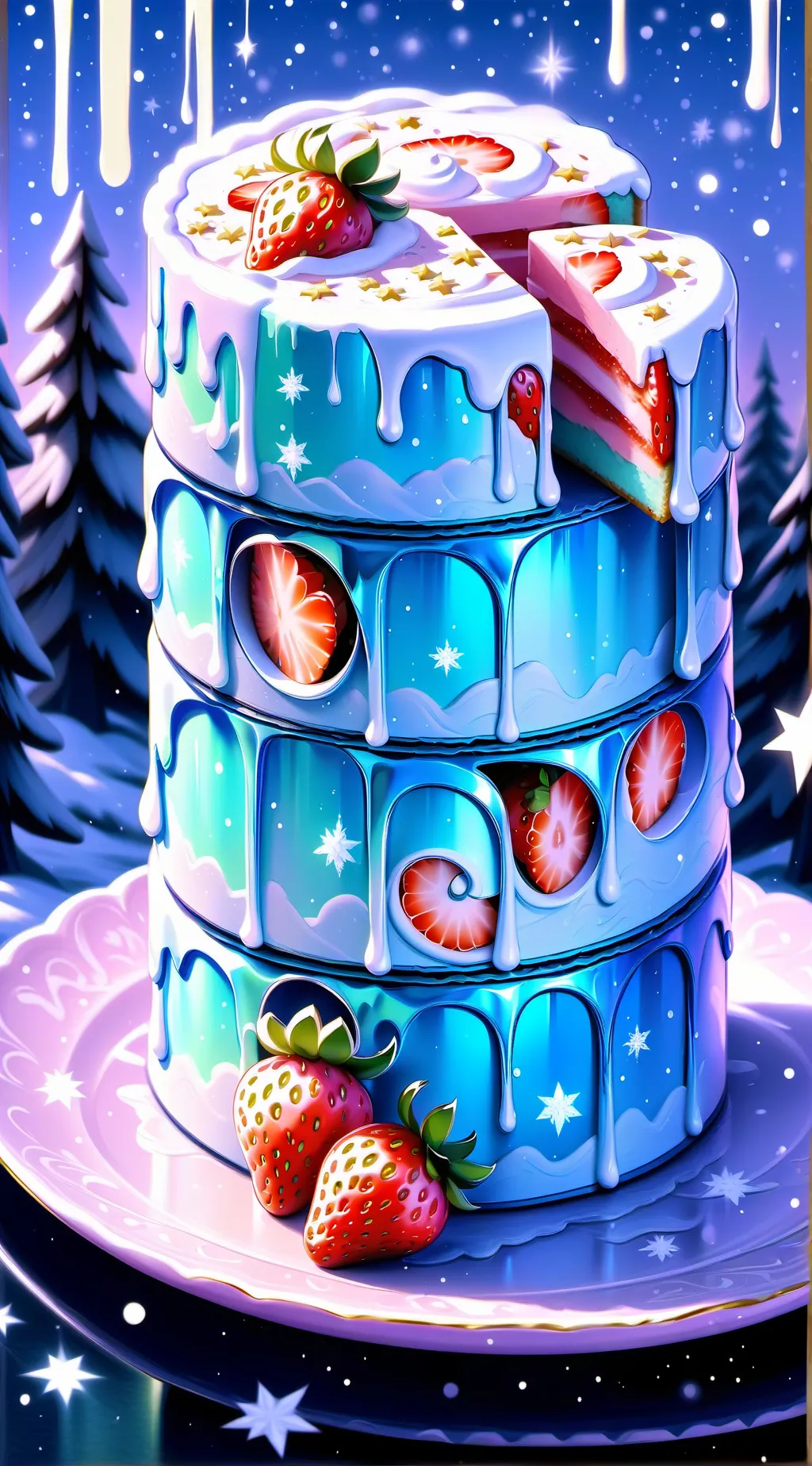 ai character: three headed dogs background