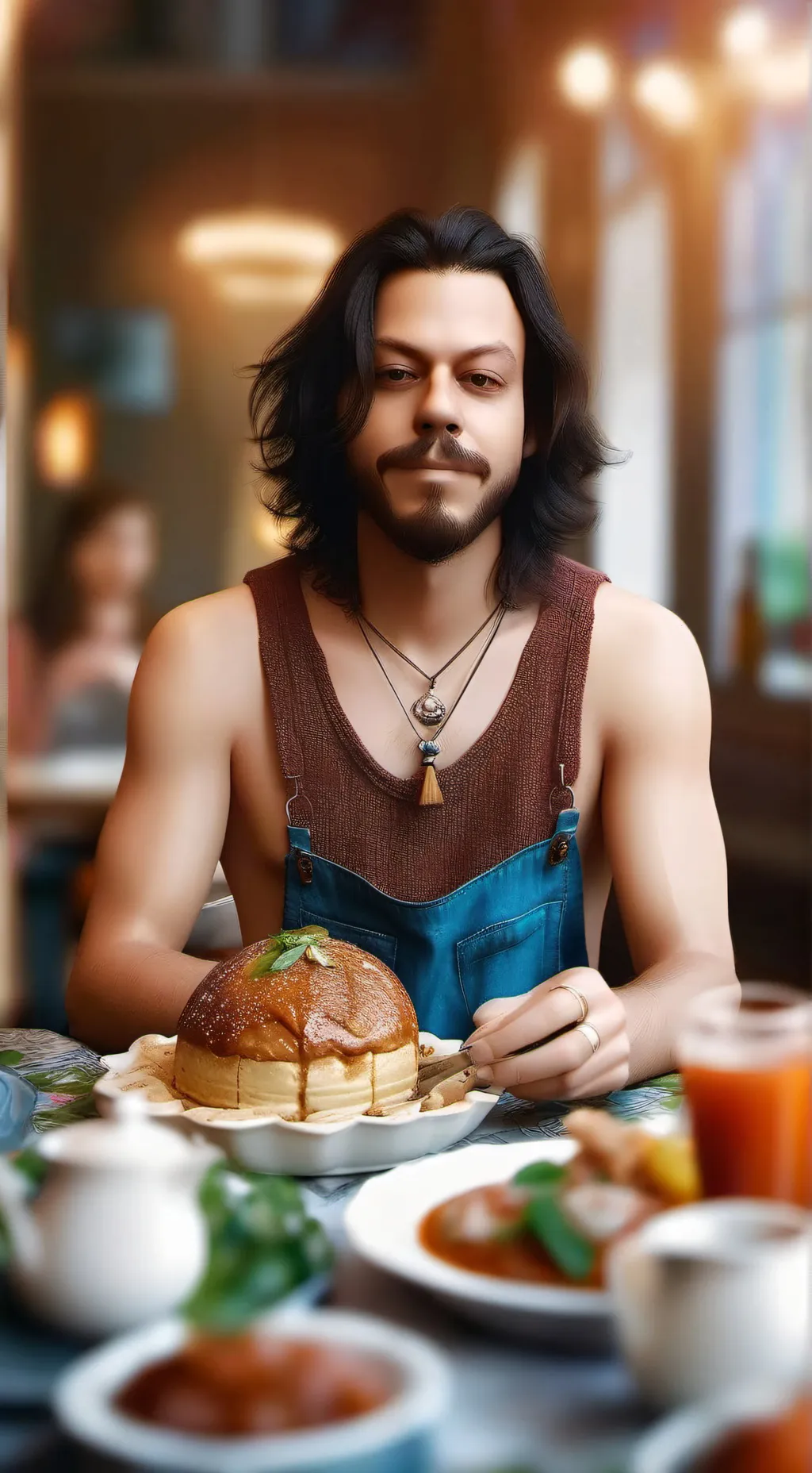 ai character: Frederik background