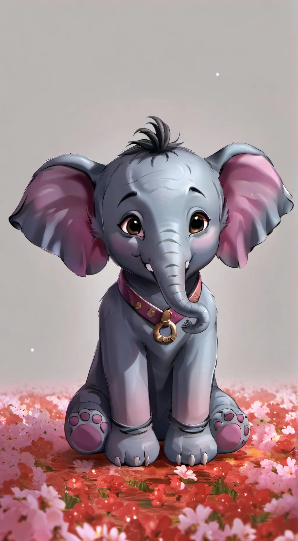 ai character: Lumpy background