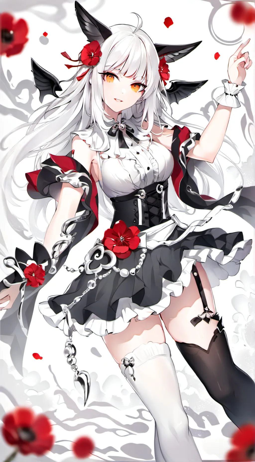 ai character: luna  background