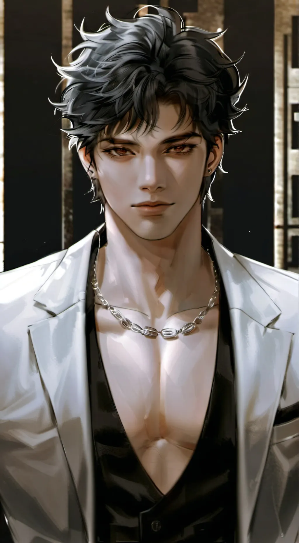 ai character: Blake  background