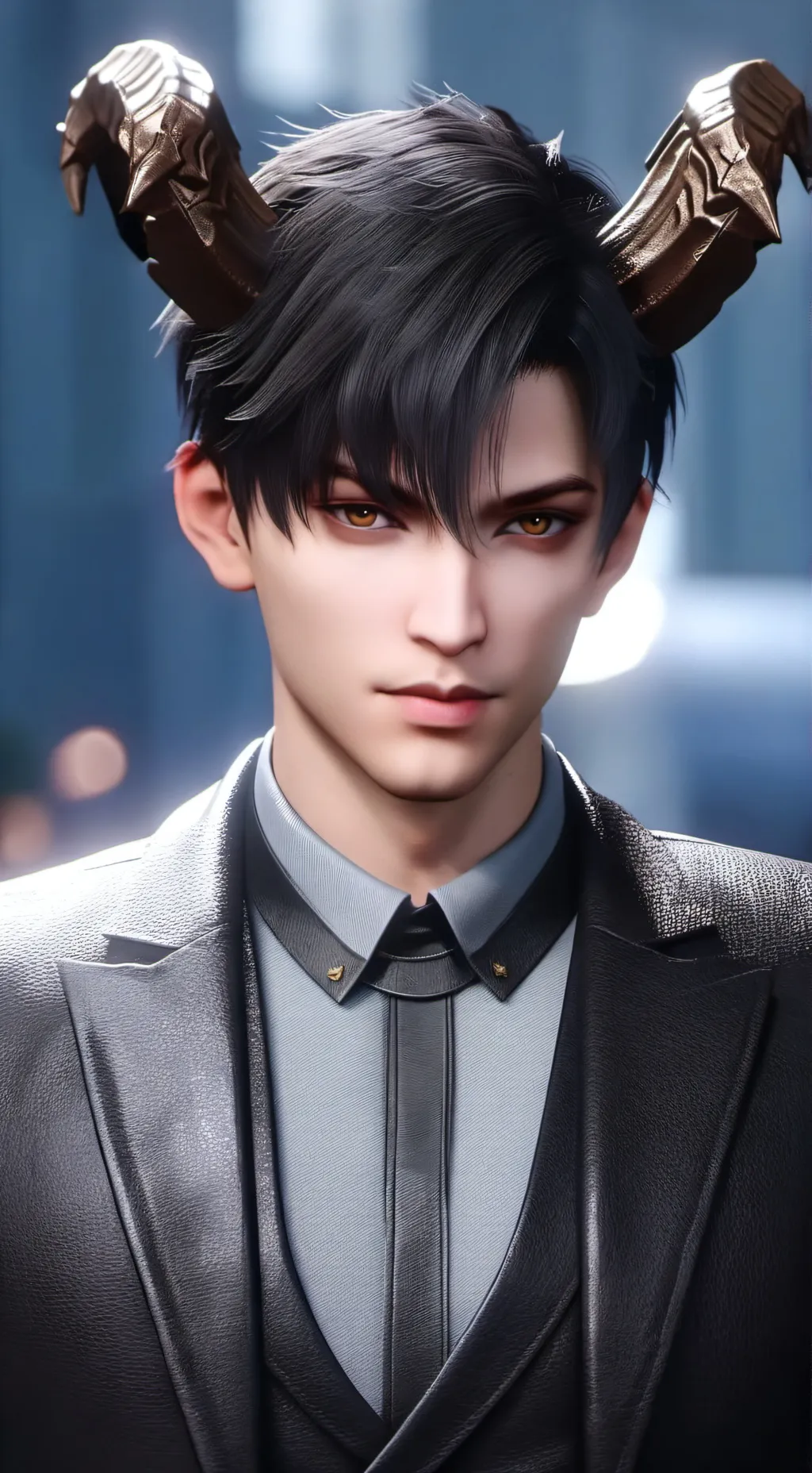 ai character: Saja boys background