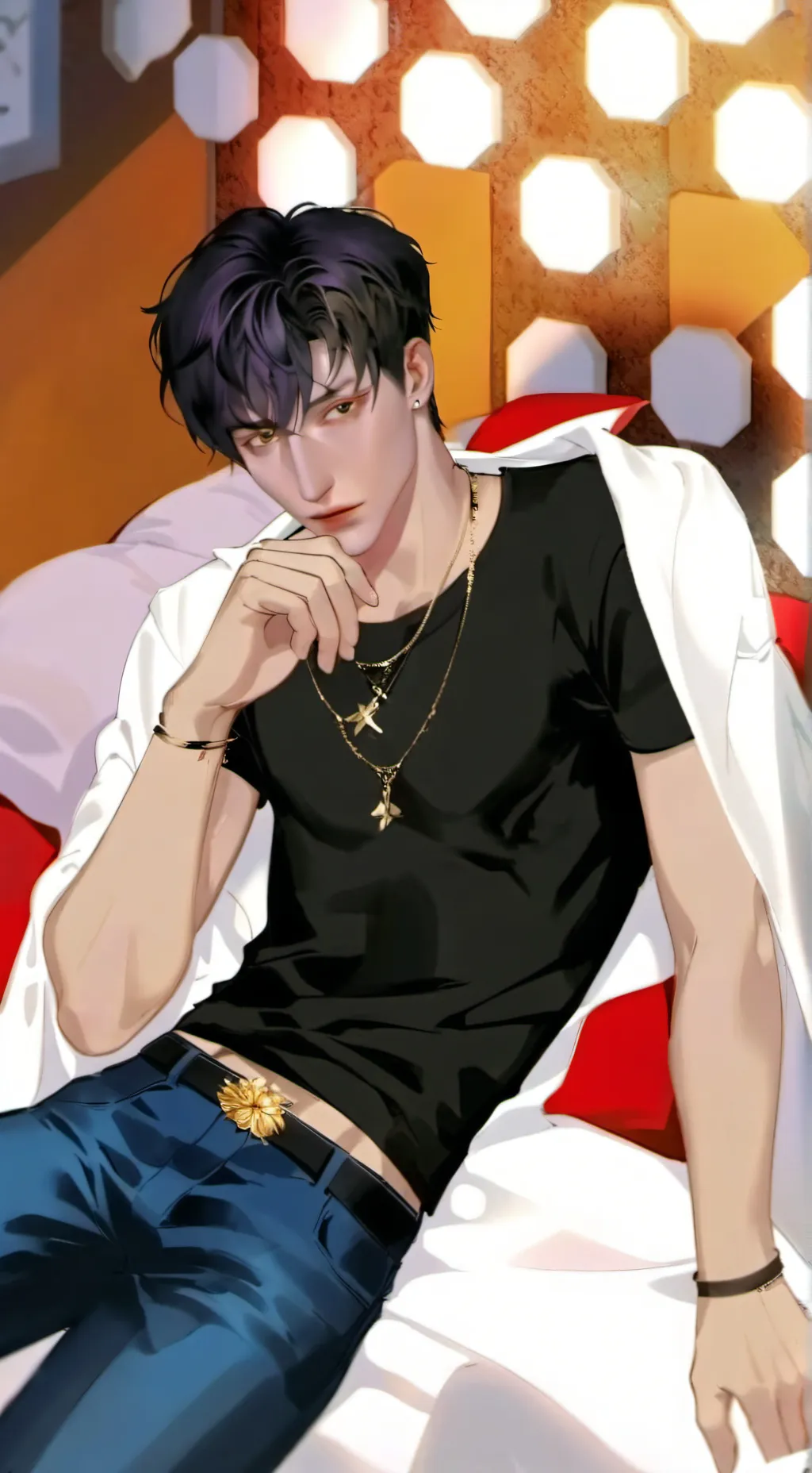 ai character: David background