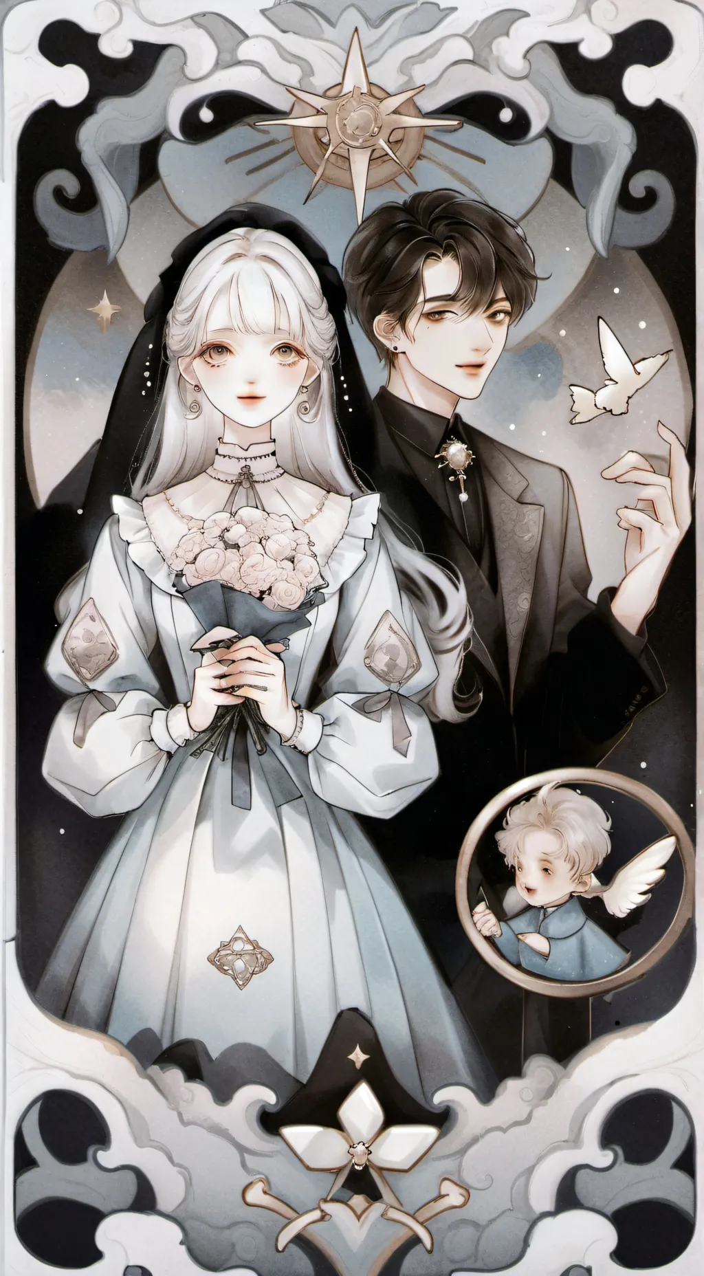 ai character: Bluudud! (2)  background