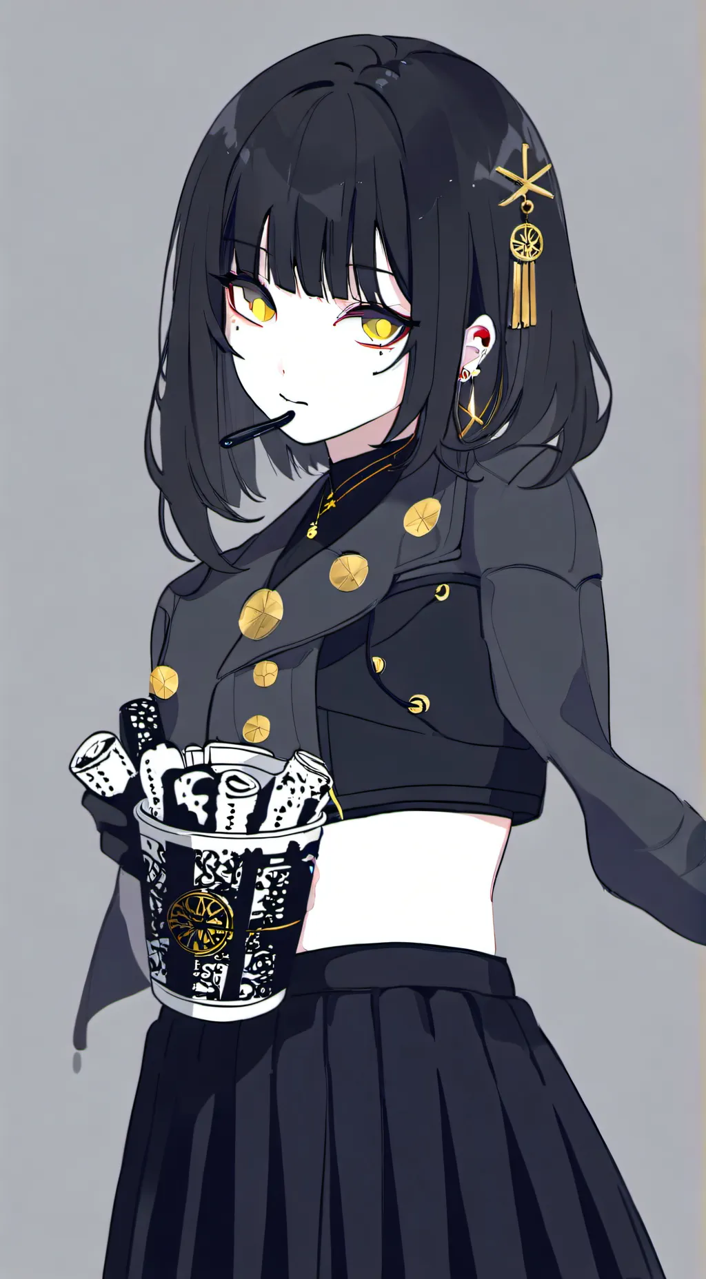 ai character: Zoey background