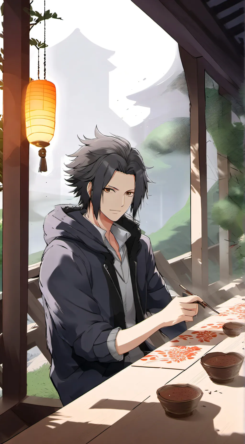 ai character: aizawa  background