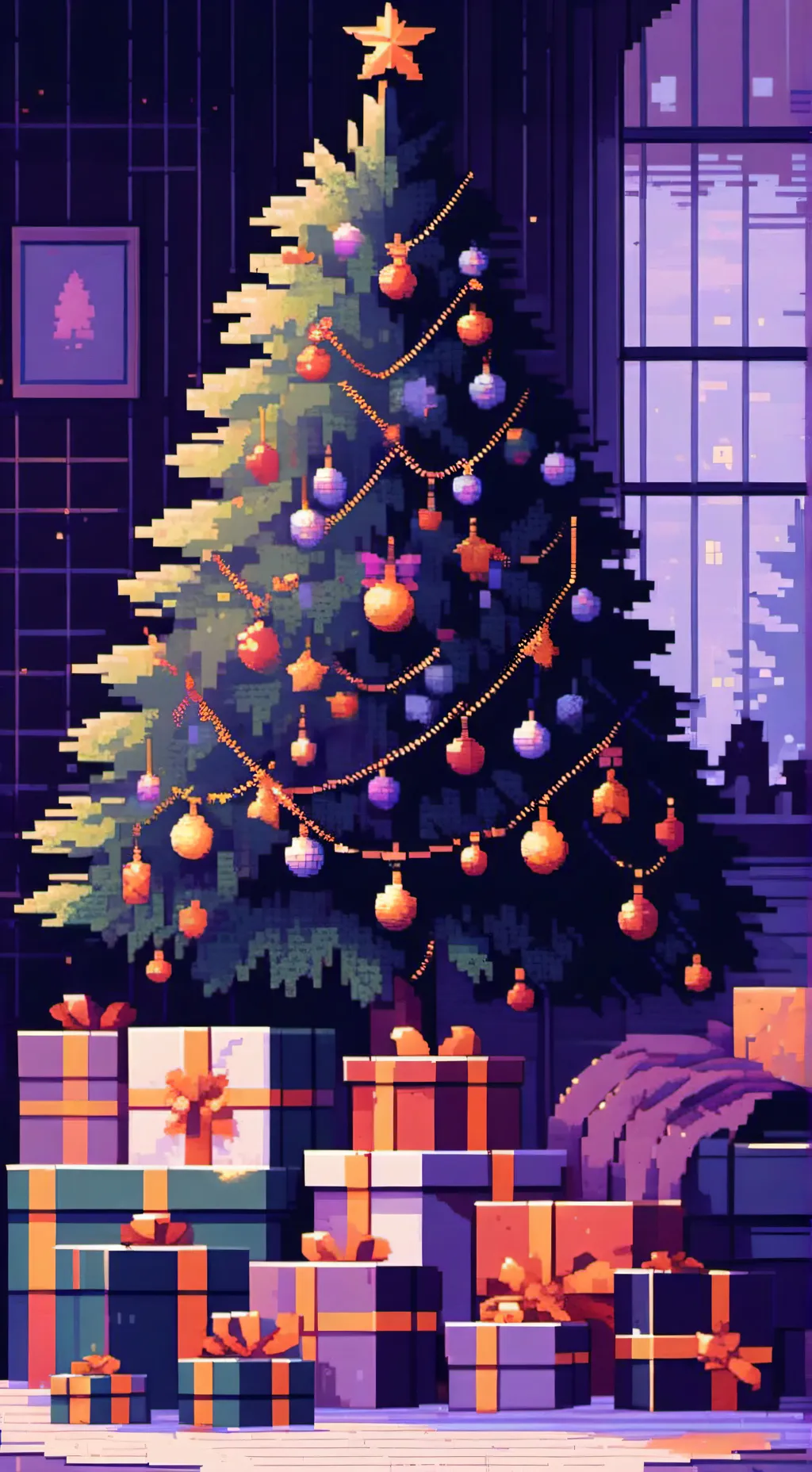 ai character: 🎄 Girls group 🎄  background