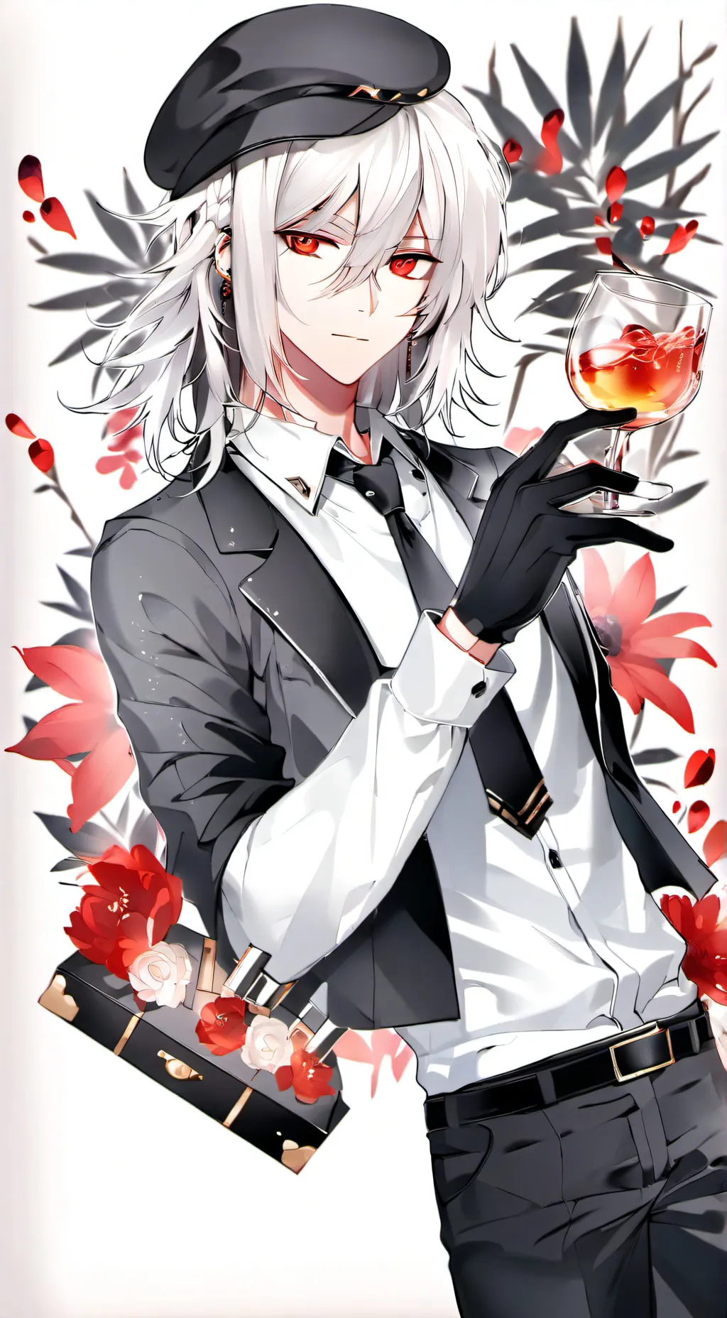 ai character: Adrien est Leonard background