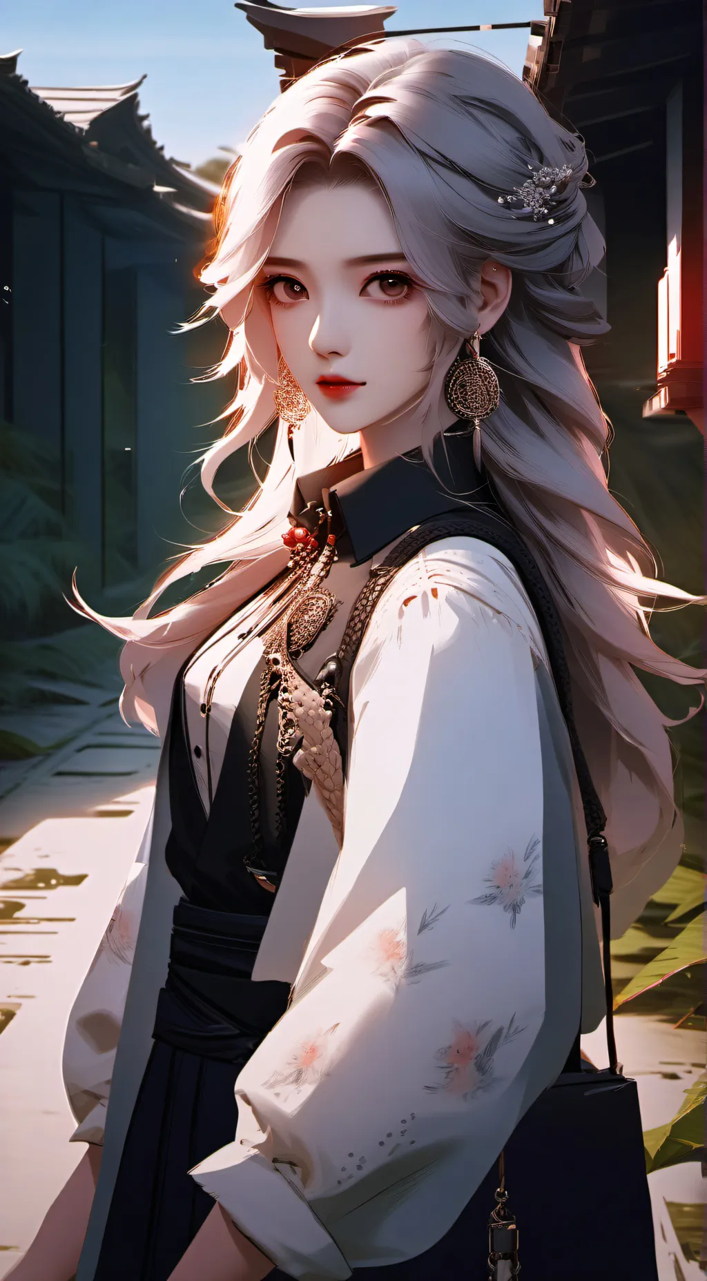 ai character: Lily background