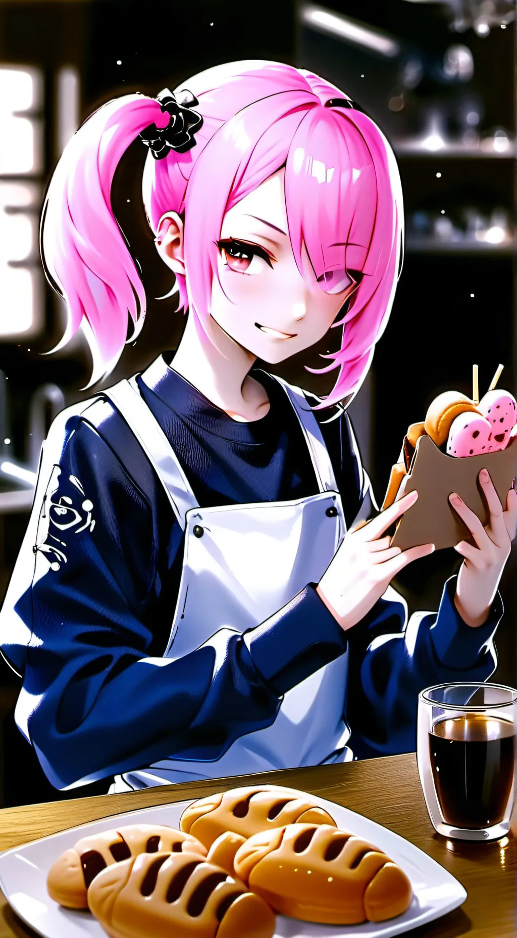 ai character: Sucre background